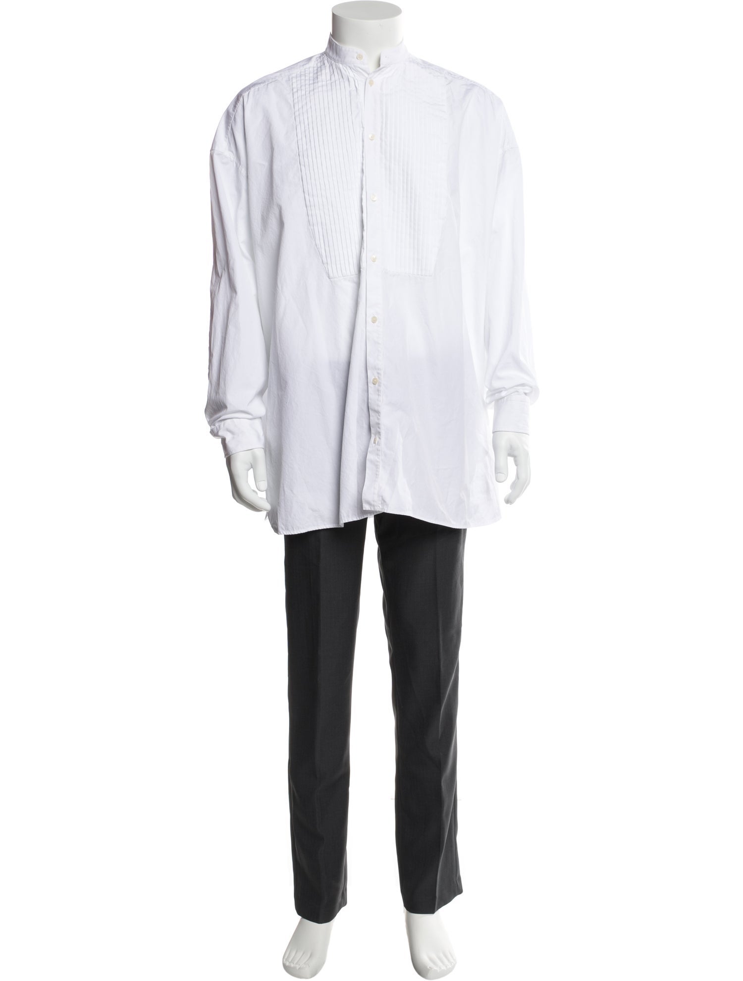 WARDROBE.NYC Long Sleeve Dress Shirt