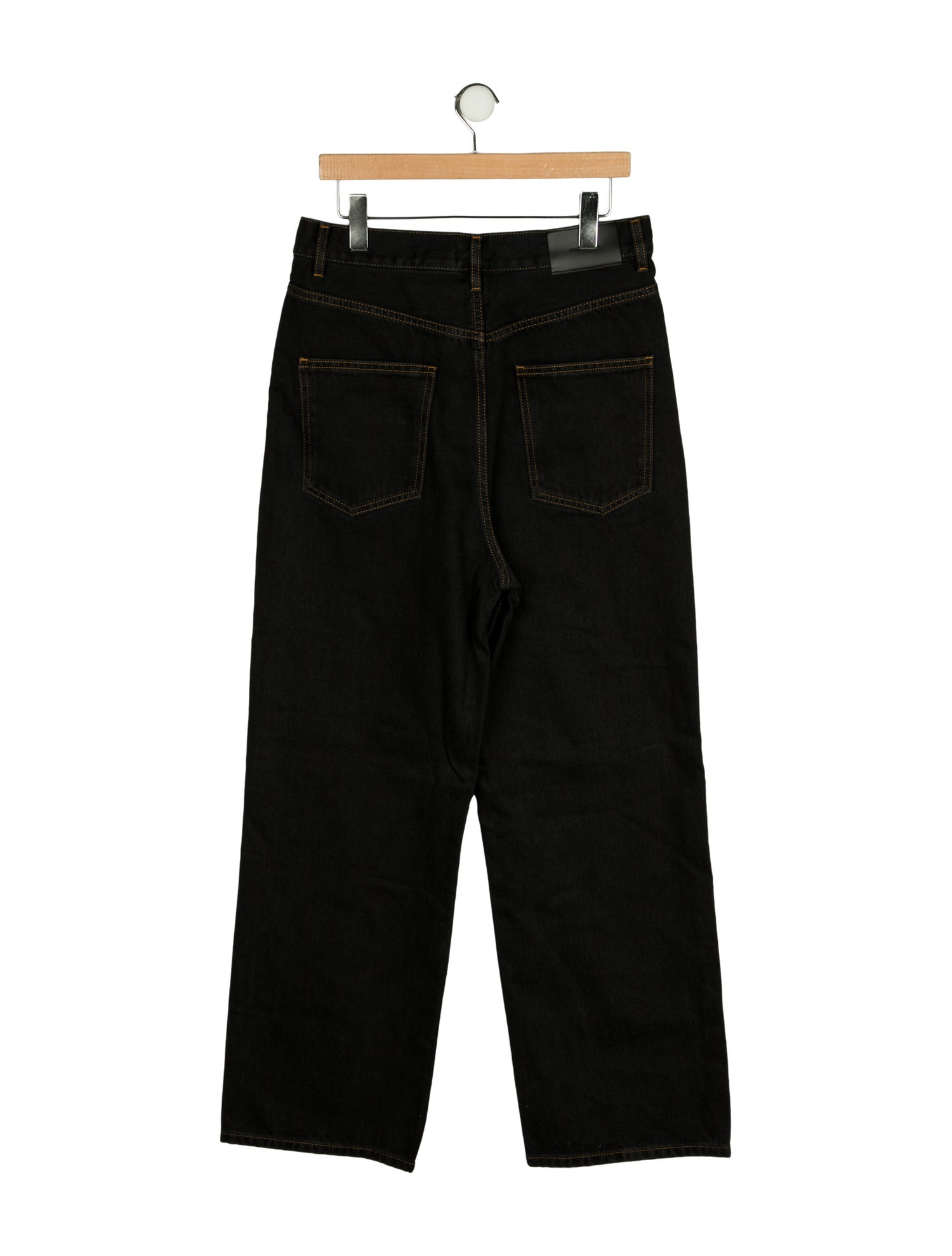 WARDROBE.NYC High-Rise Wide Leg Jeans w/ Tags