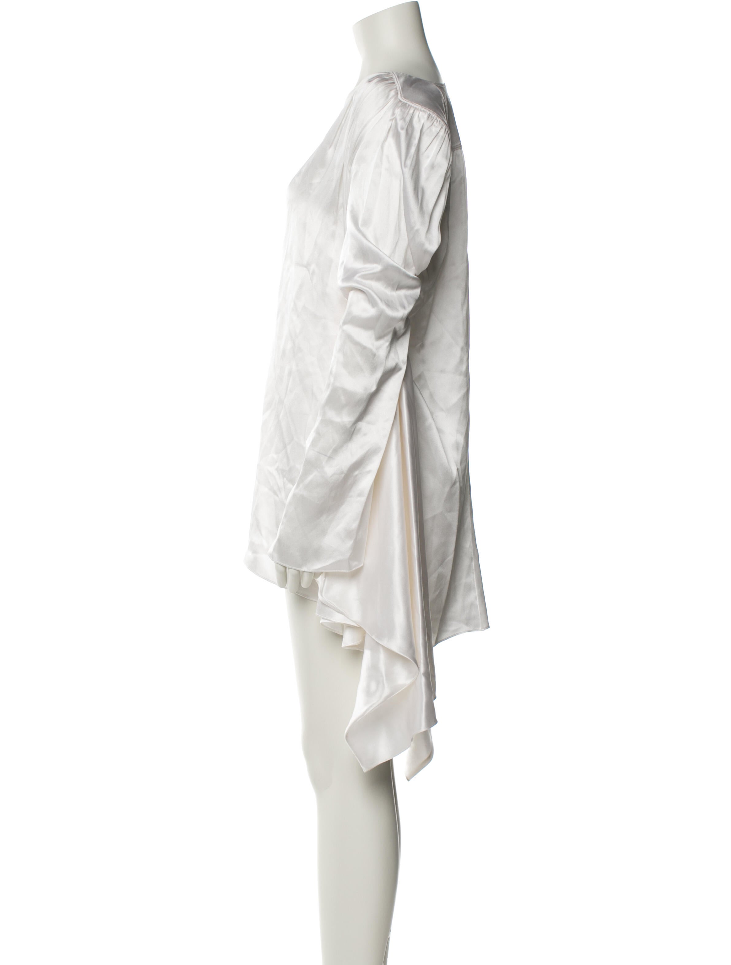 WARDROBE.NYC Silk Mini Dress