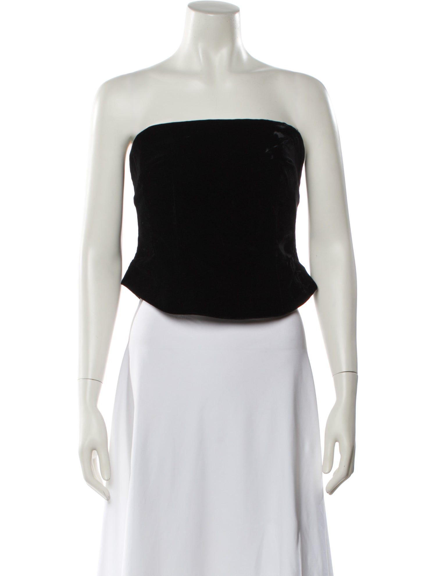 WARDROBE.NYC Strapless Crop Top w/ Tags