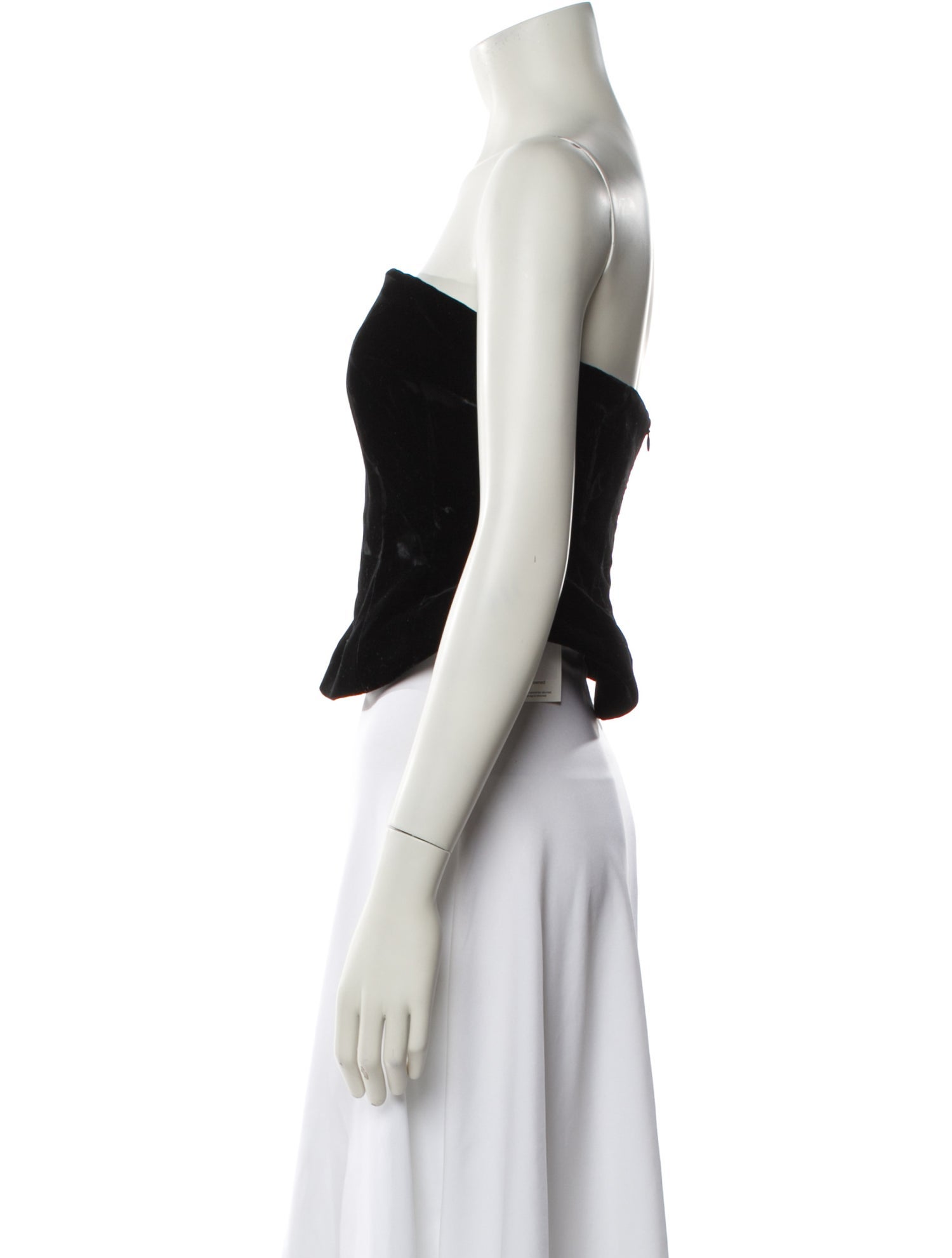 WARDROBE.NYC Strapless Crop Top w/ Tags