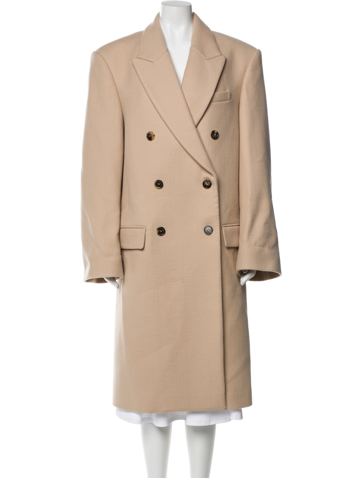 WARDROBE.NYC Wool Peacoat