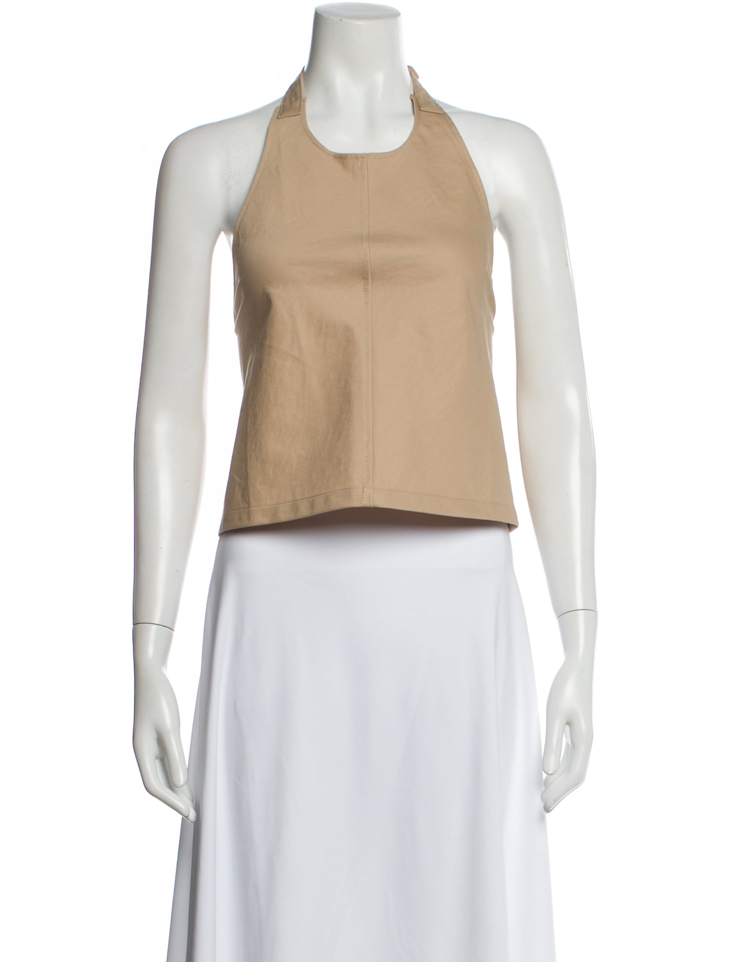 WARDROBE.NYC Halterneck Sleeveless Top