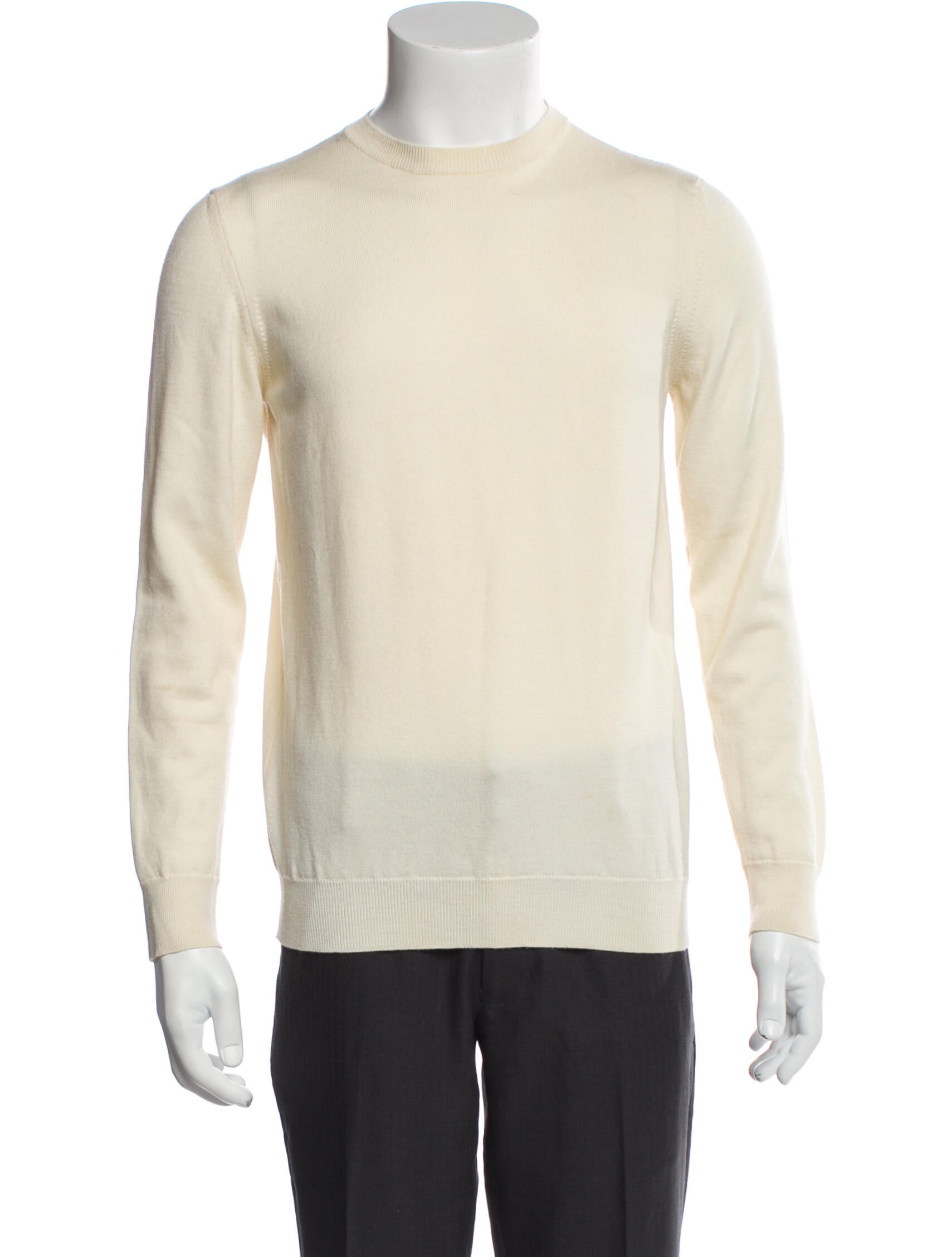 WARDROBE.NYC Wool Crew Neck Pullover