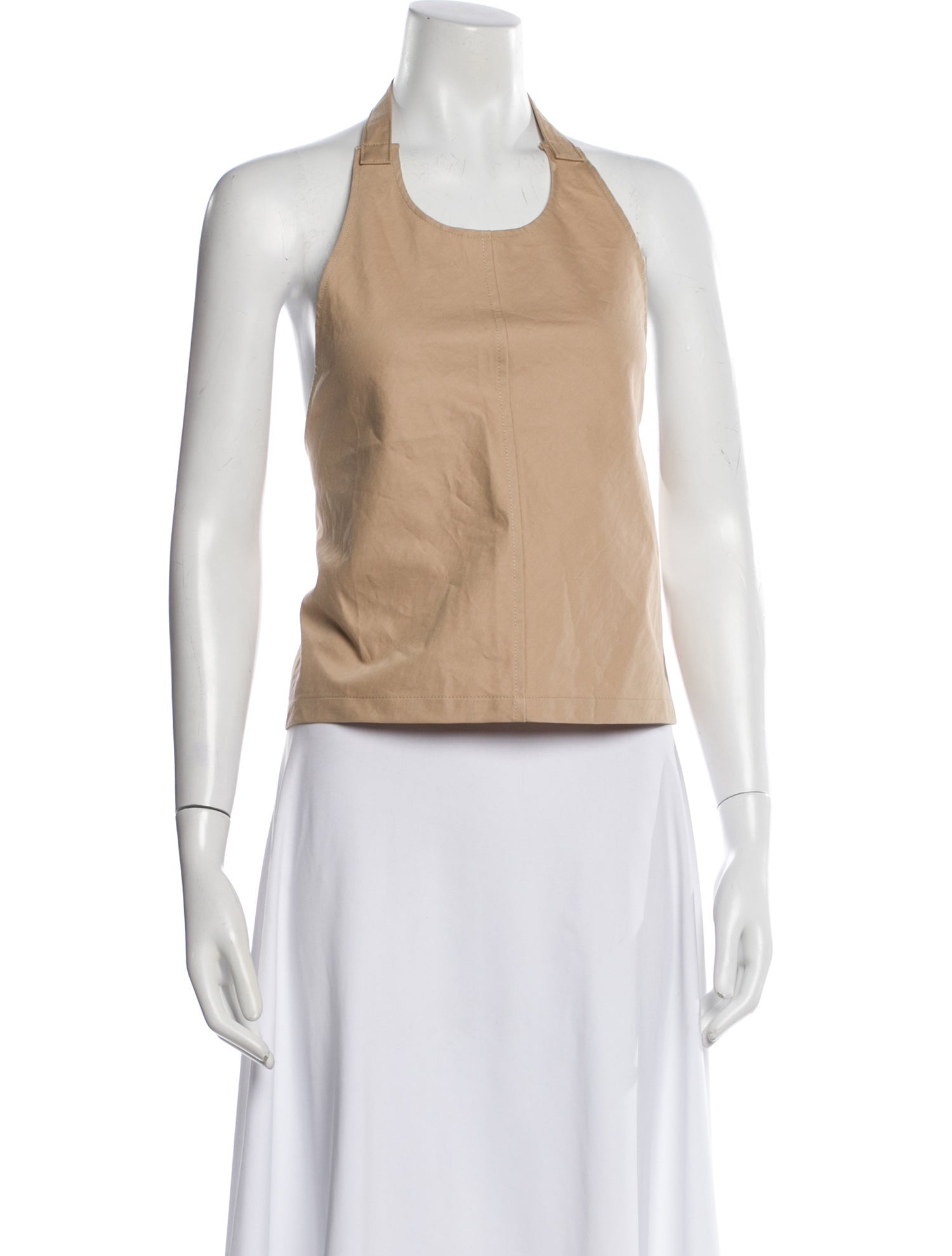 WARDROBE.NYC Halterneck Sleeveless Top