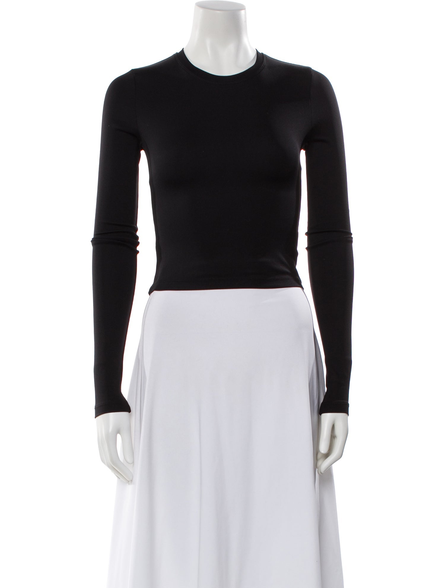 WARDROBE.NYC Crew Neck Long Sleeve Top
