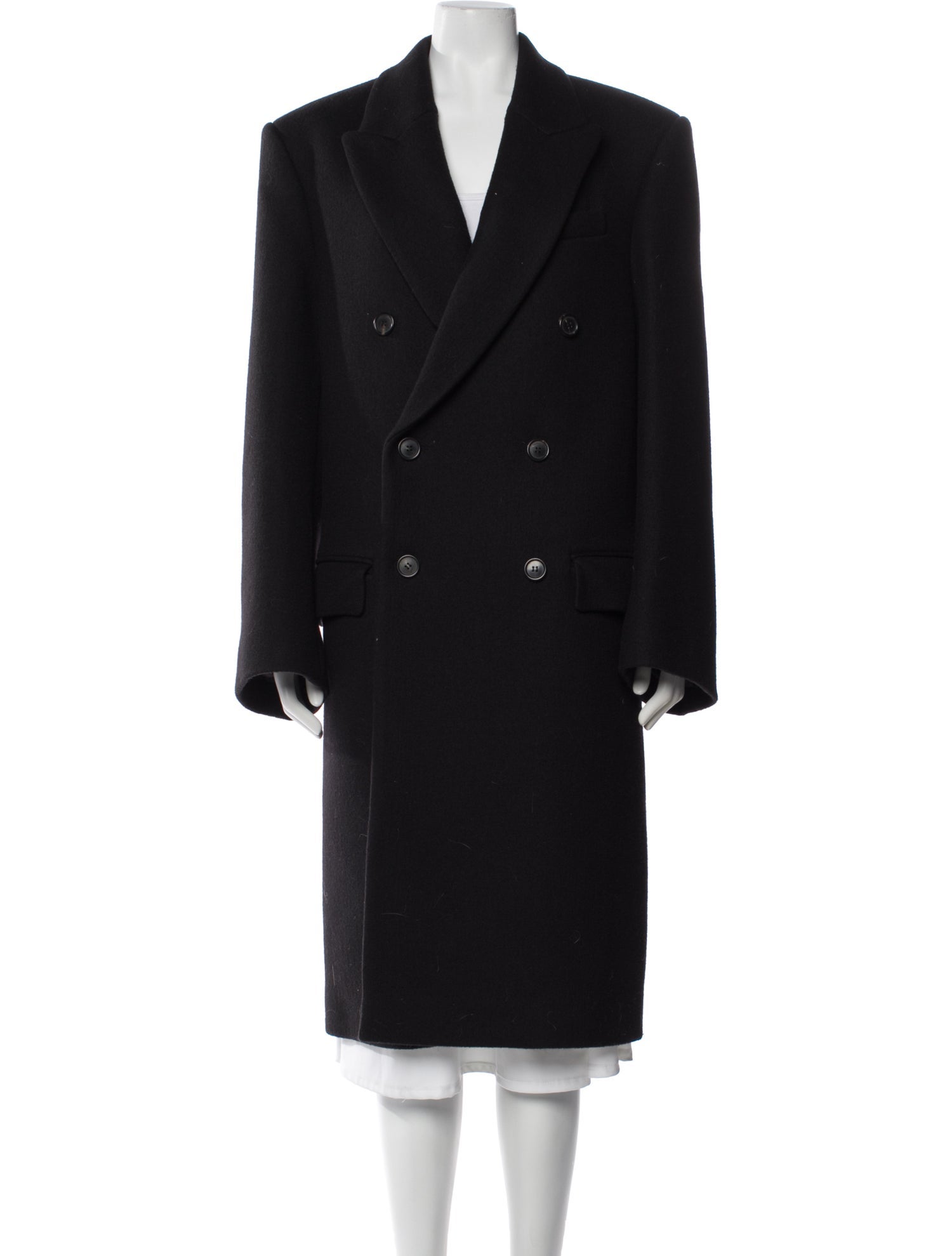 WARDROBE.NYC Virgin Wool Peacoat