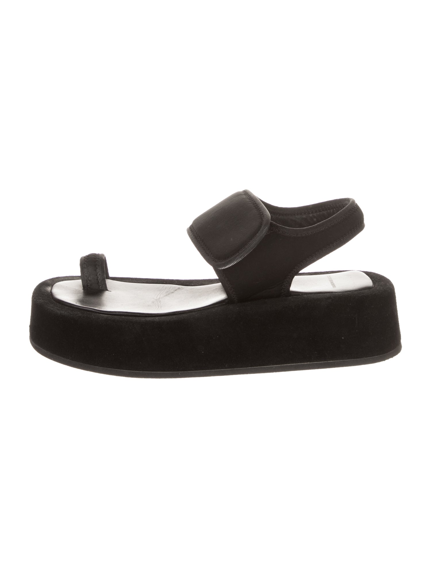 WARDROBE.NYC Neoprene Slingback Sandals