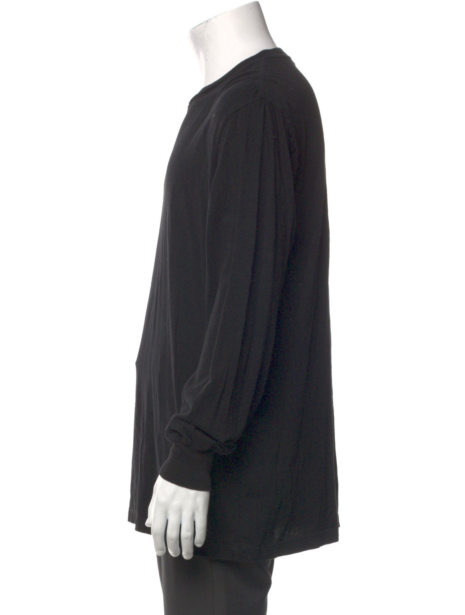 WARDROBE.NYC Crew Neck Long Sleeve Henley