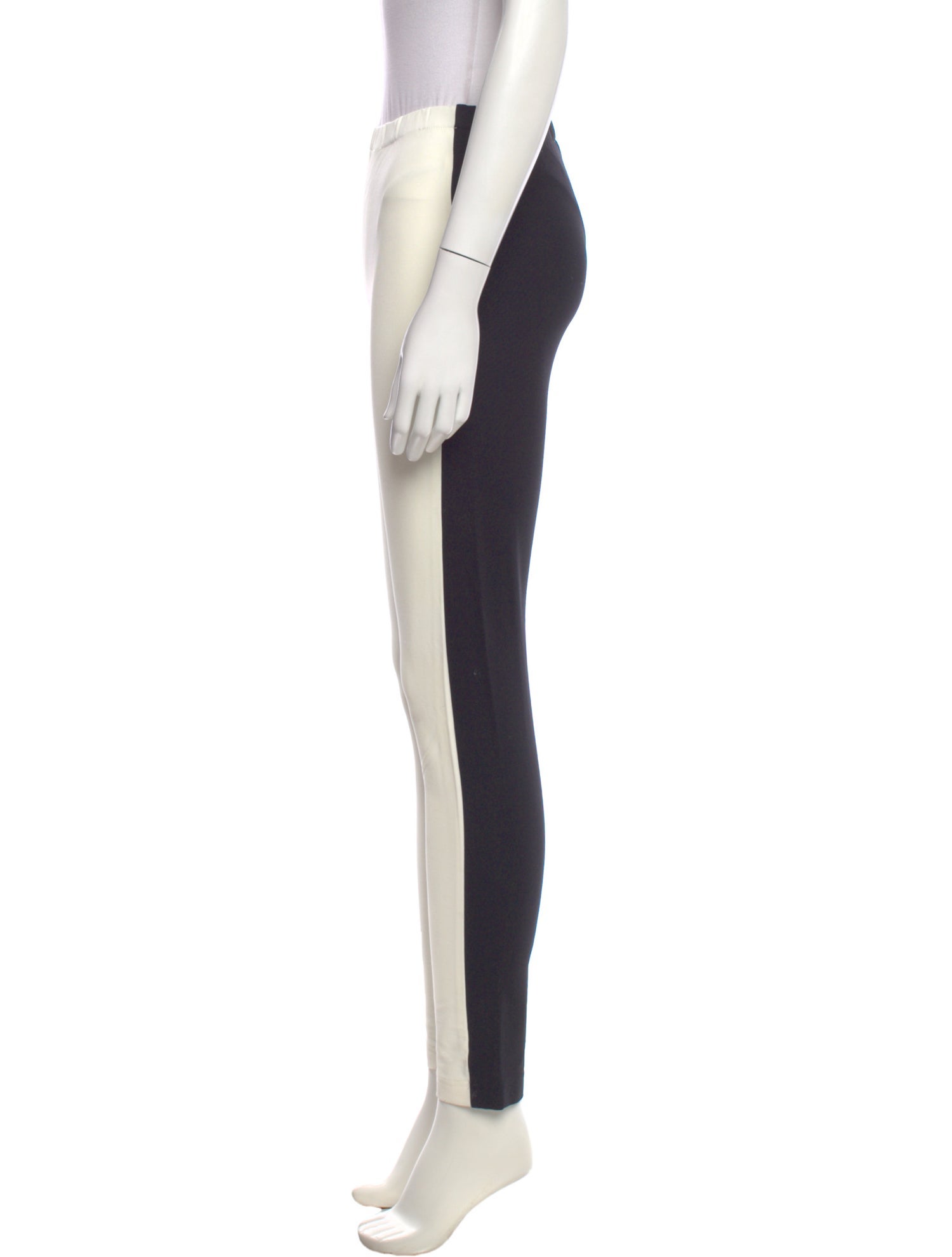 WARDROBE.NYC Colorblock Pattern Skinny Leg Pants