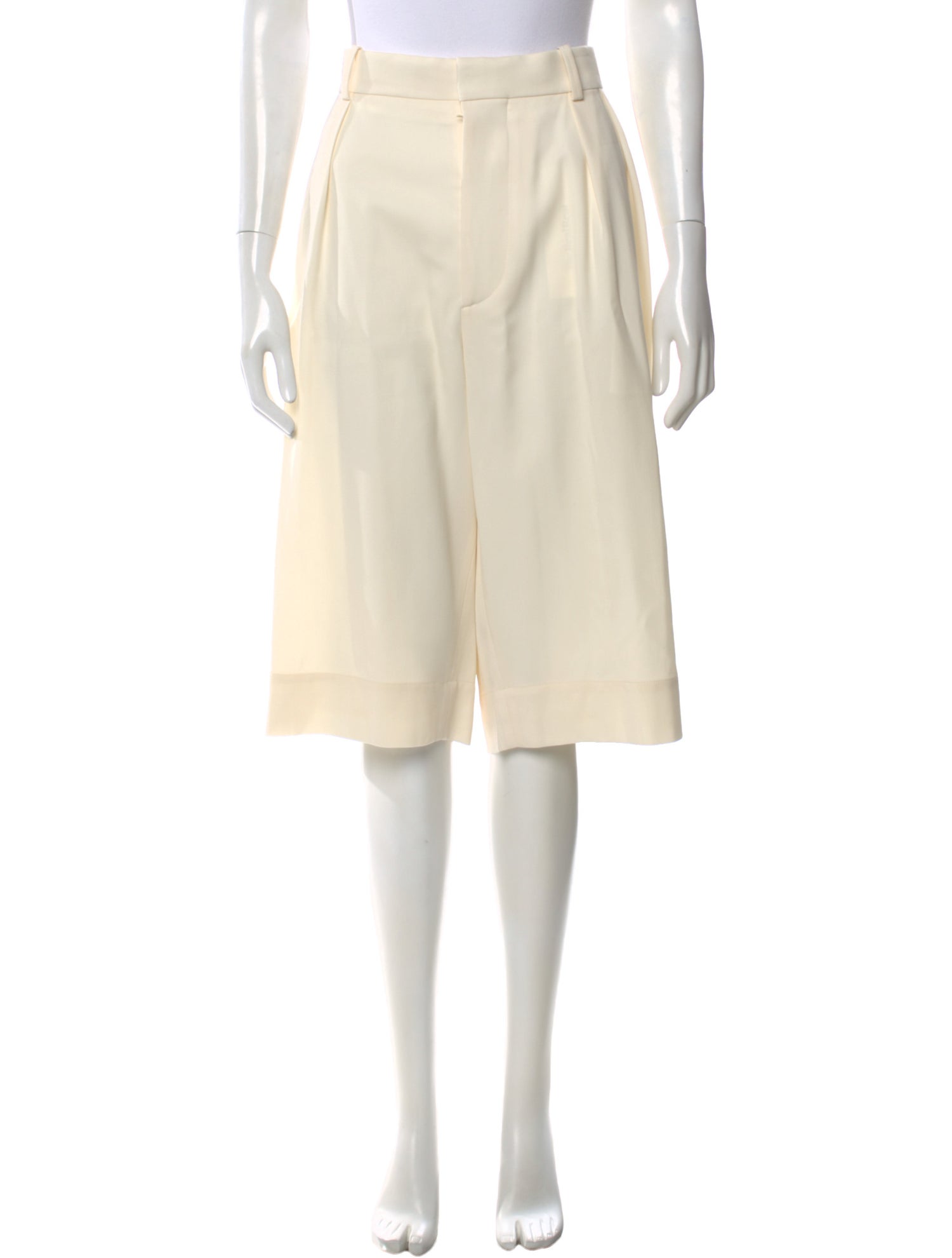 WARDROBE.NYC Virgin Wool Knee-Length Shorts w/ Tags