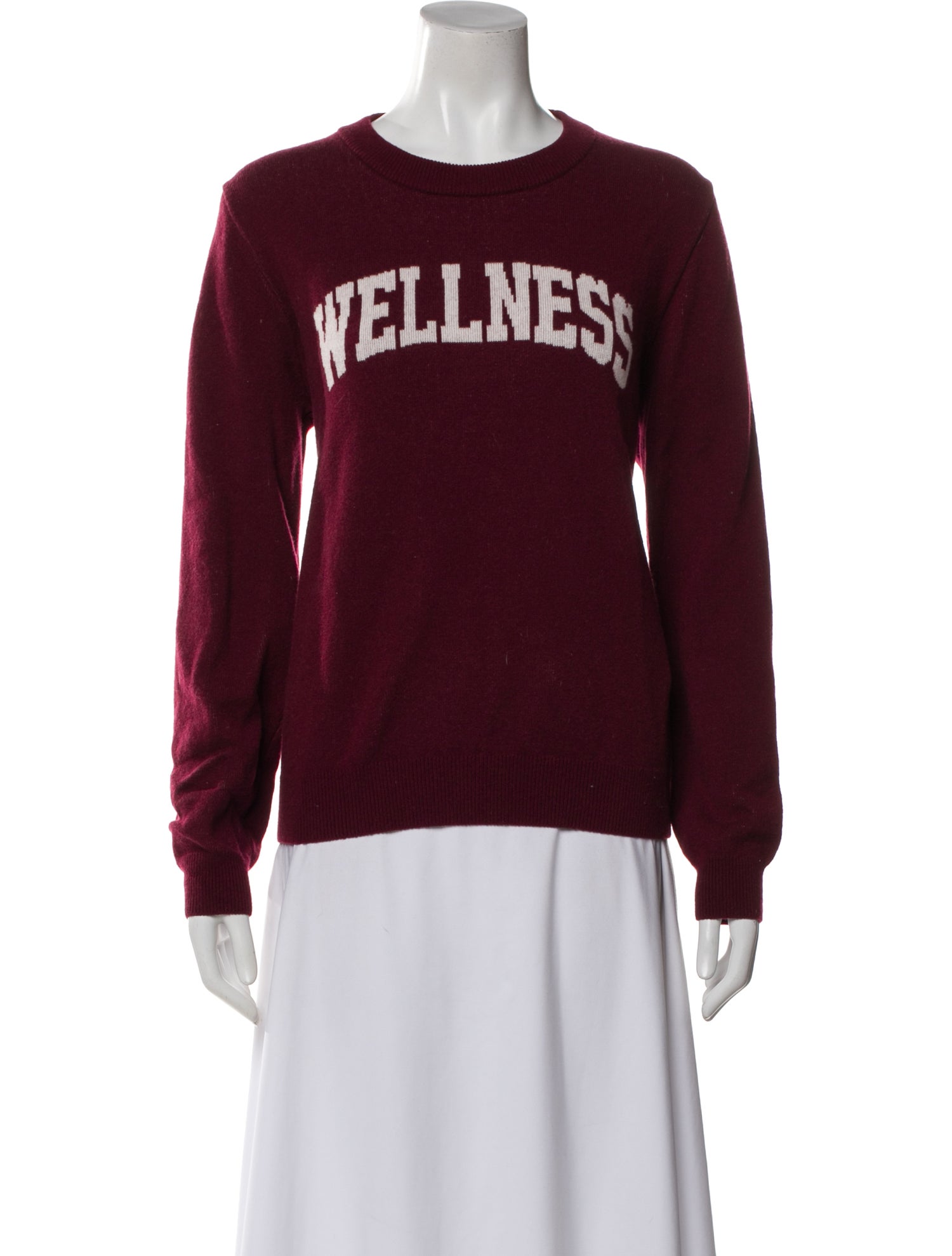 WARDROBE.NYC Merino Wool Graphic Print Sweater