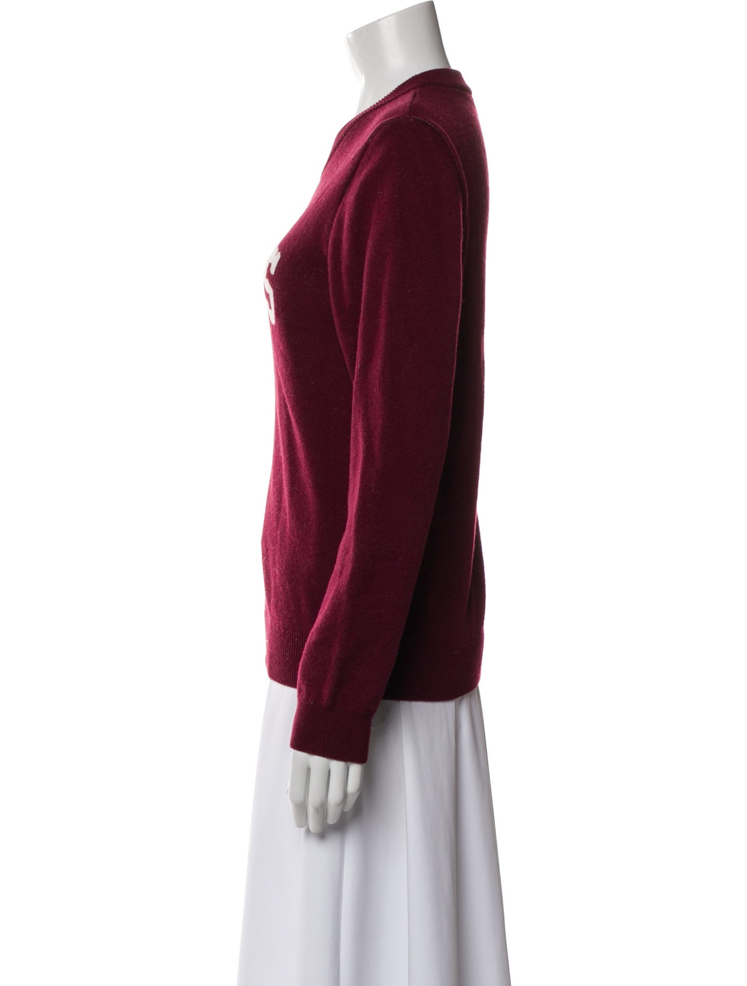 WARDROBE.NYC Merino Wool Graphic Print Sweater
