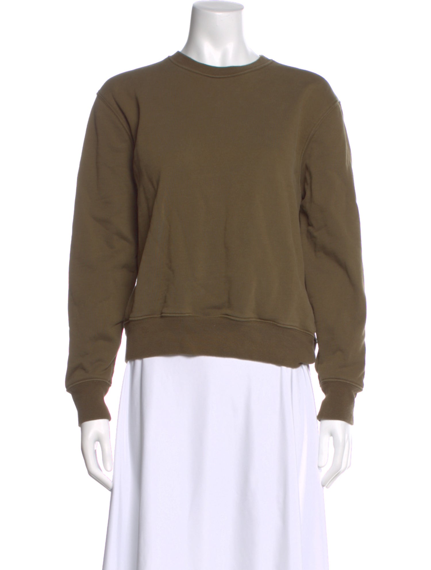 WARDROBE.NYC Crew Neck Long Sleeve Sweatshirt