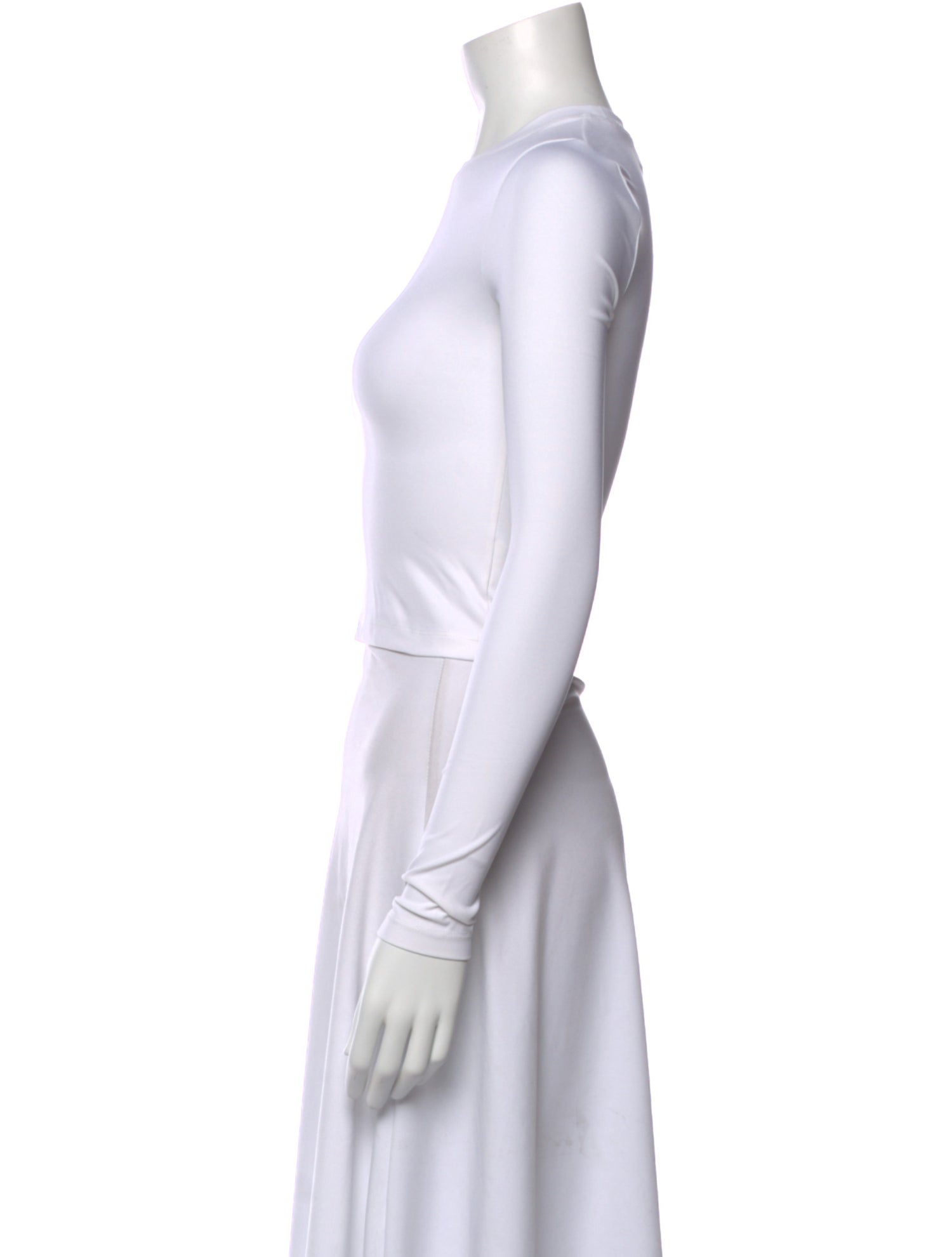 WARDROBE.NYC Crew Neck Long Sleeve Top