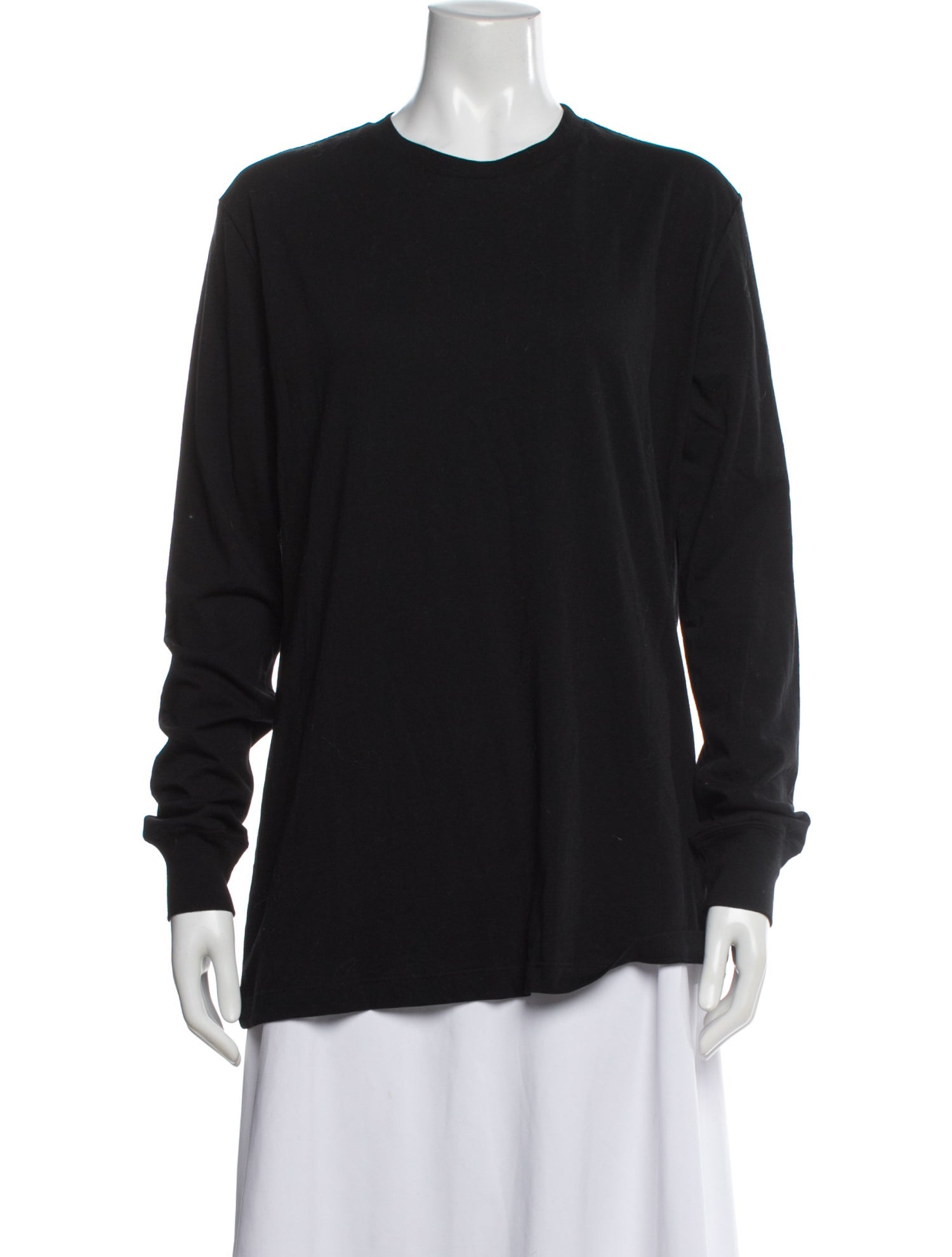 WARDROBE.NYC Crew Neck Long Sleeve T-Shirt