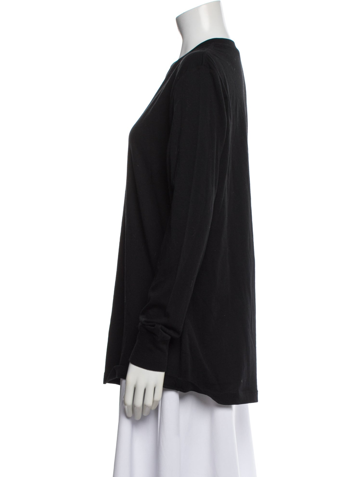 WARDROBE.NYC Crew Neck Long Sleeve T-Shirt