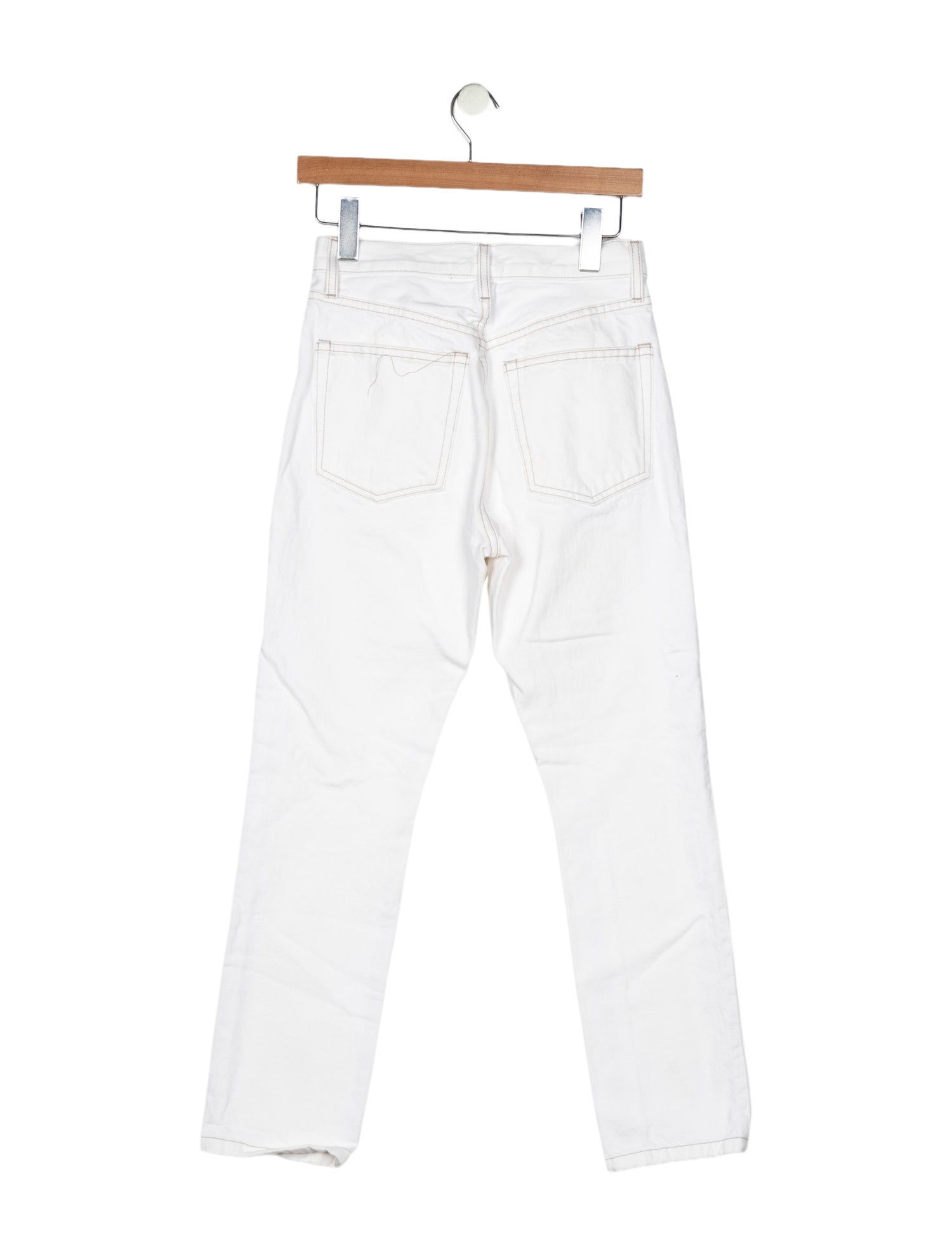 WARDROBE.NYC High-Rise Skinny Leg Jeans