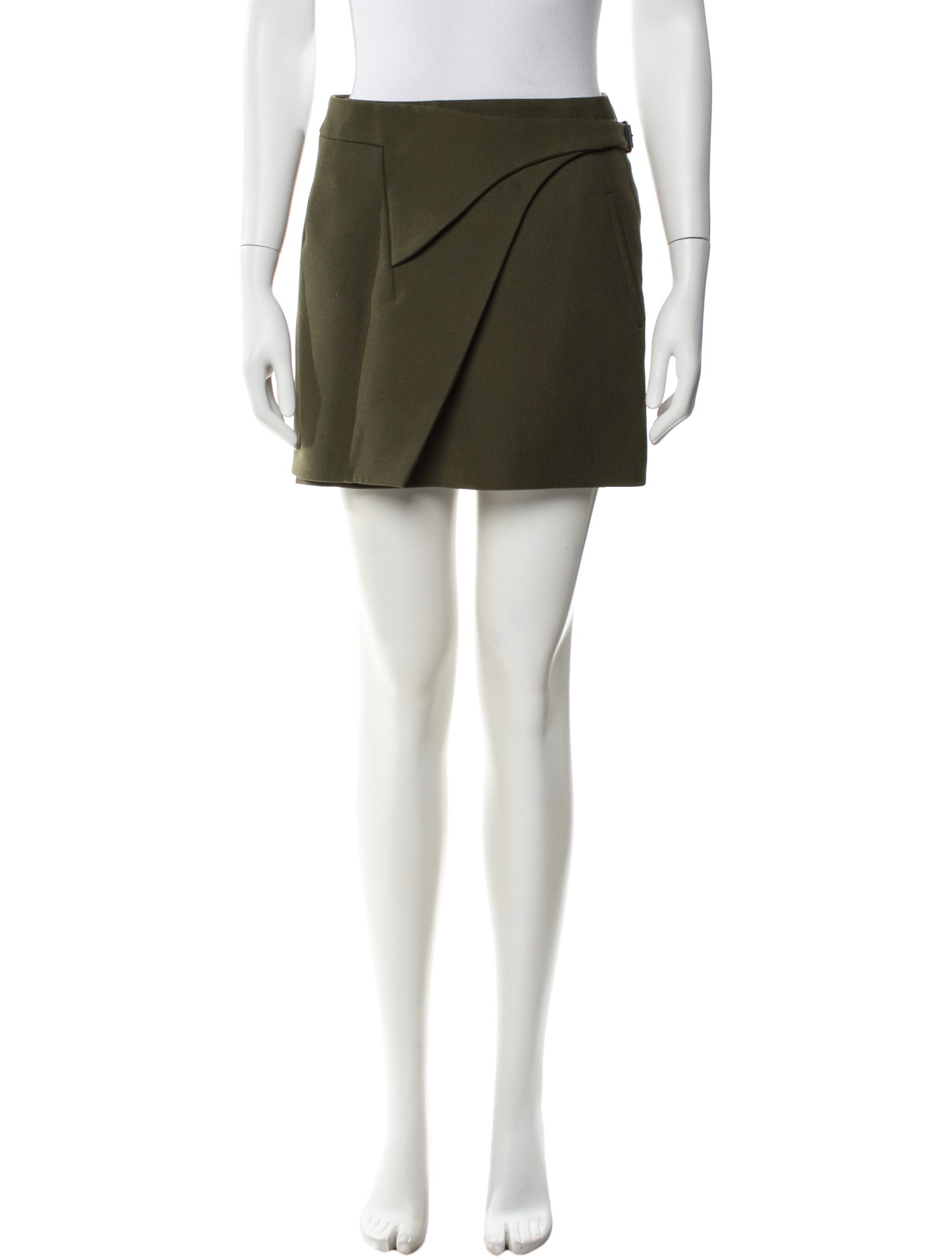 WARDROBE.NYC Virgin Wool Mini Skirt