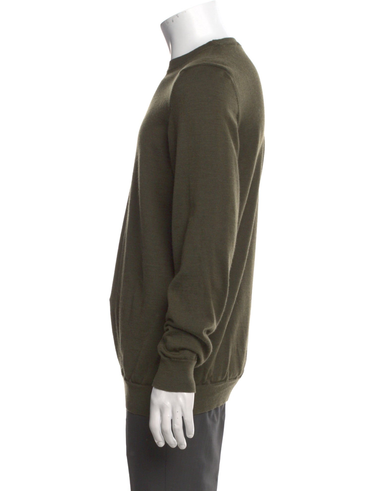 WARDROBE.NYC Wool Crew Neck Pullover