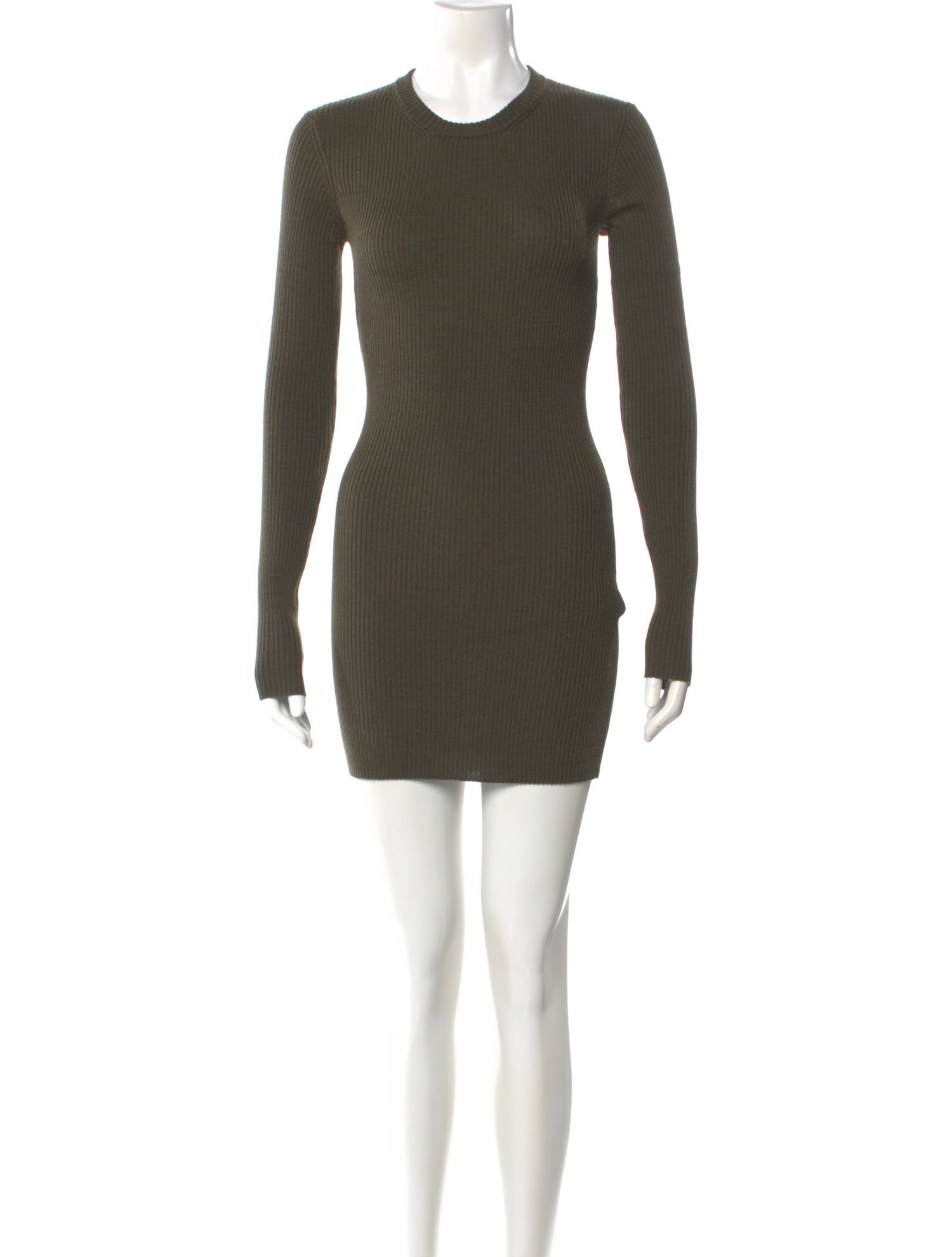 WARDROBE.NYC Merino Wool Mini Dress