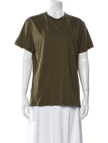 Pre-owned Wardrobe.nyc Crew Neck Short Sleeve T-shirt In Green