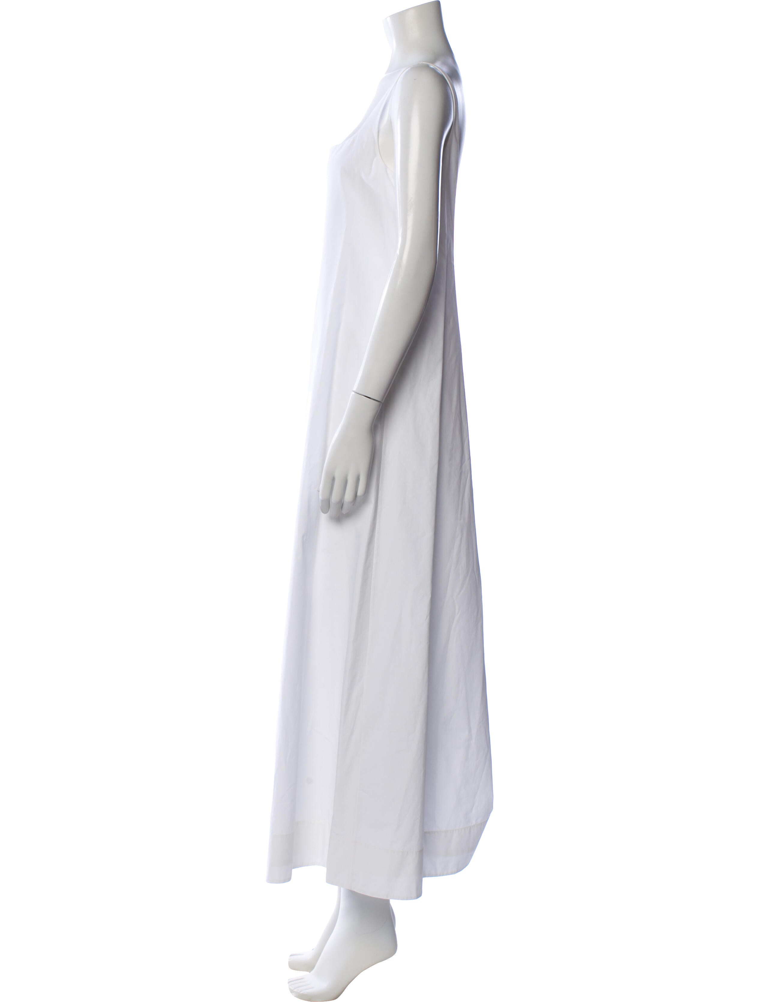 WARDROBE.NYC Square Neckline Long Dress