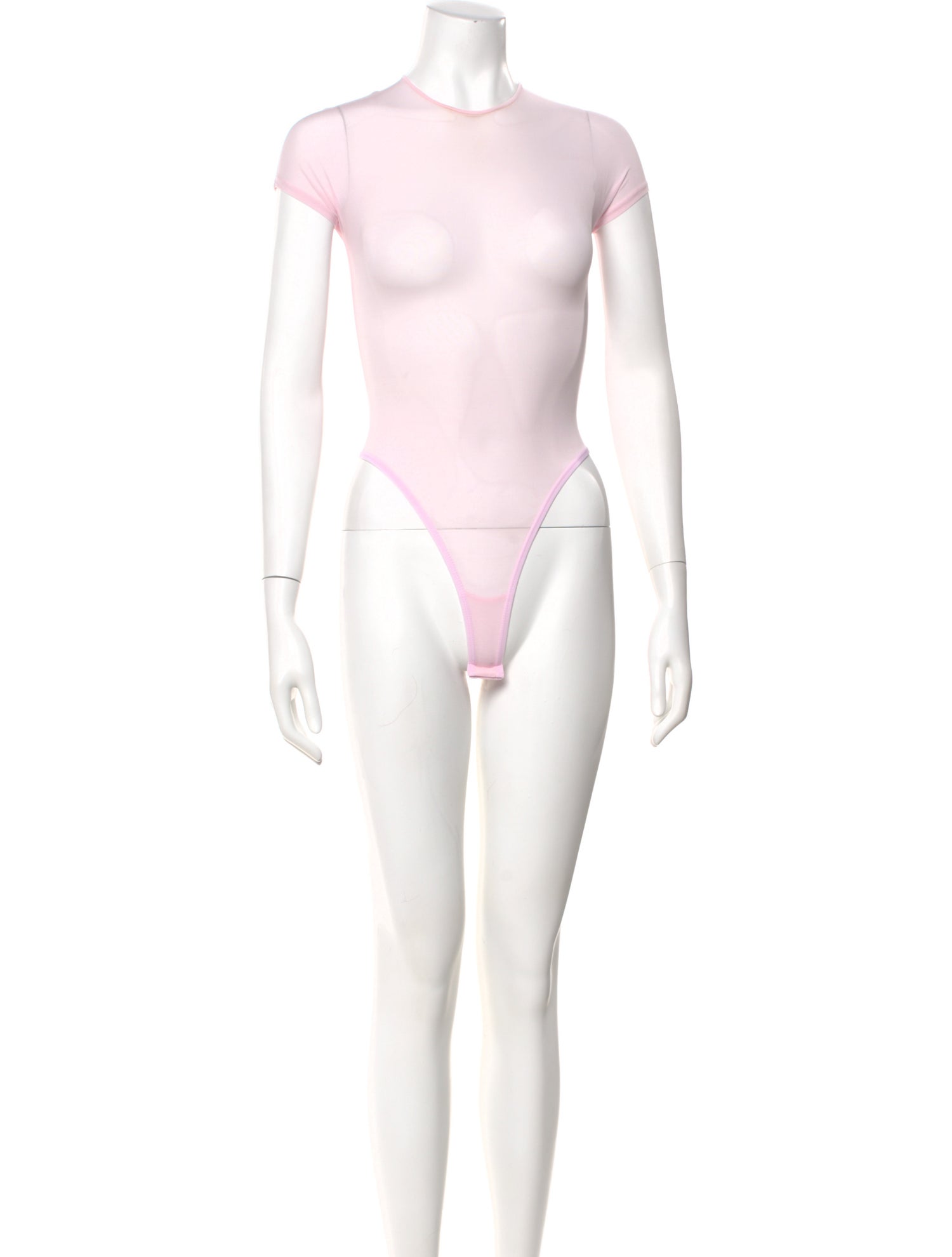WARDROBE.NYC Crew Neck Short Sleeve Bodysuit