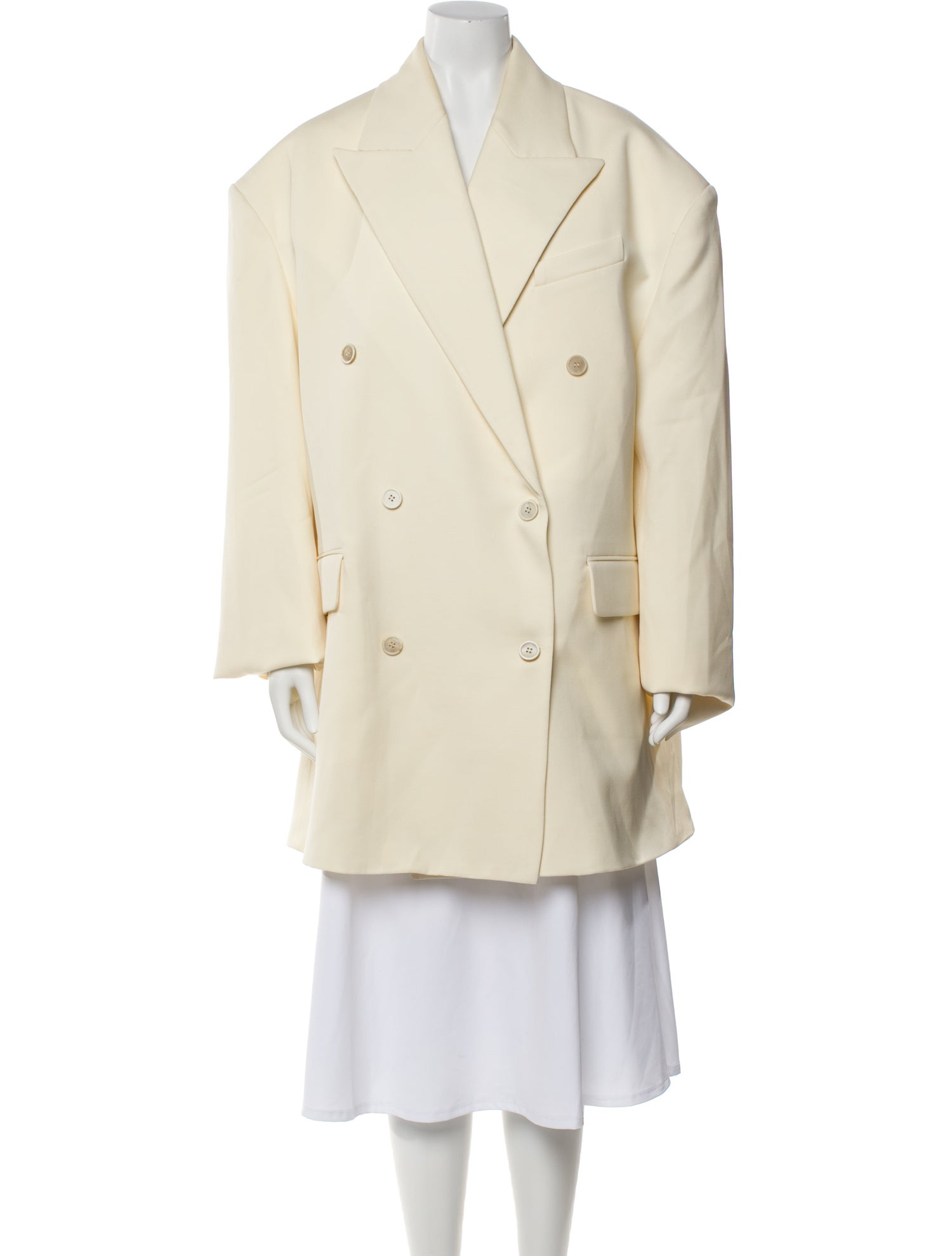 WARDROBE.NYC Virgin Wool Peacoat