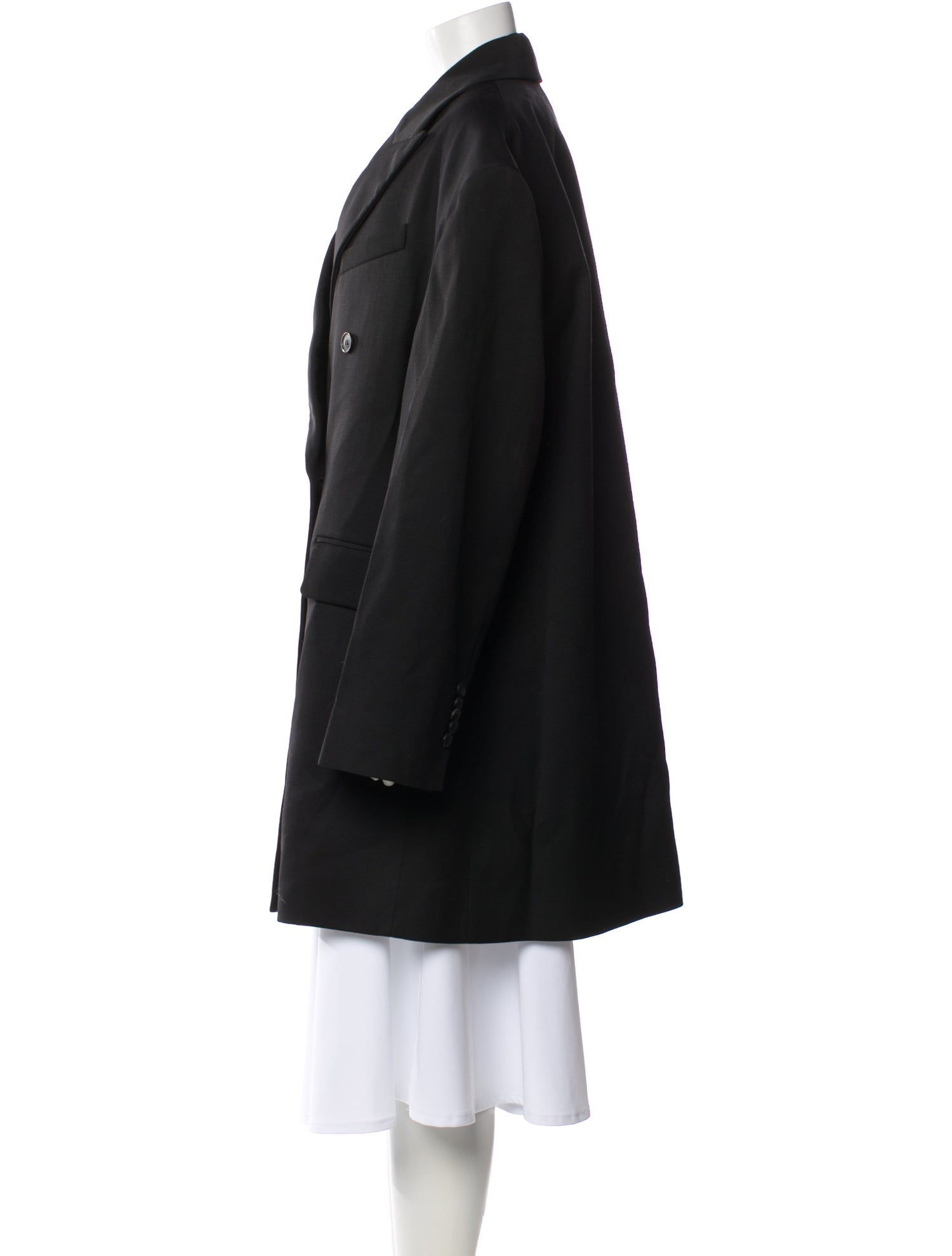 WARDROBE.NYC Virgin Wool Peacoat