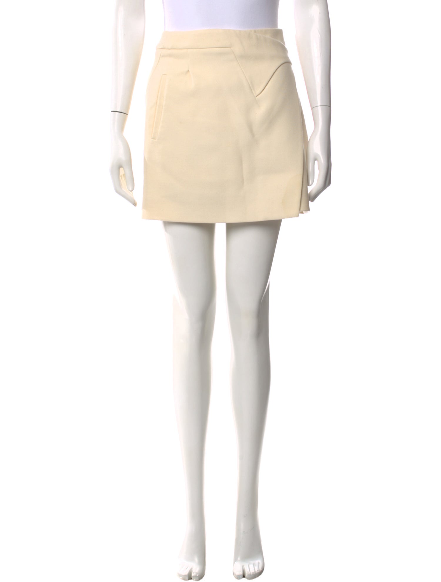 WARDROBE.NYC Virgin Wool Mini Skirt