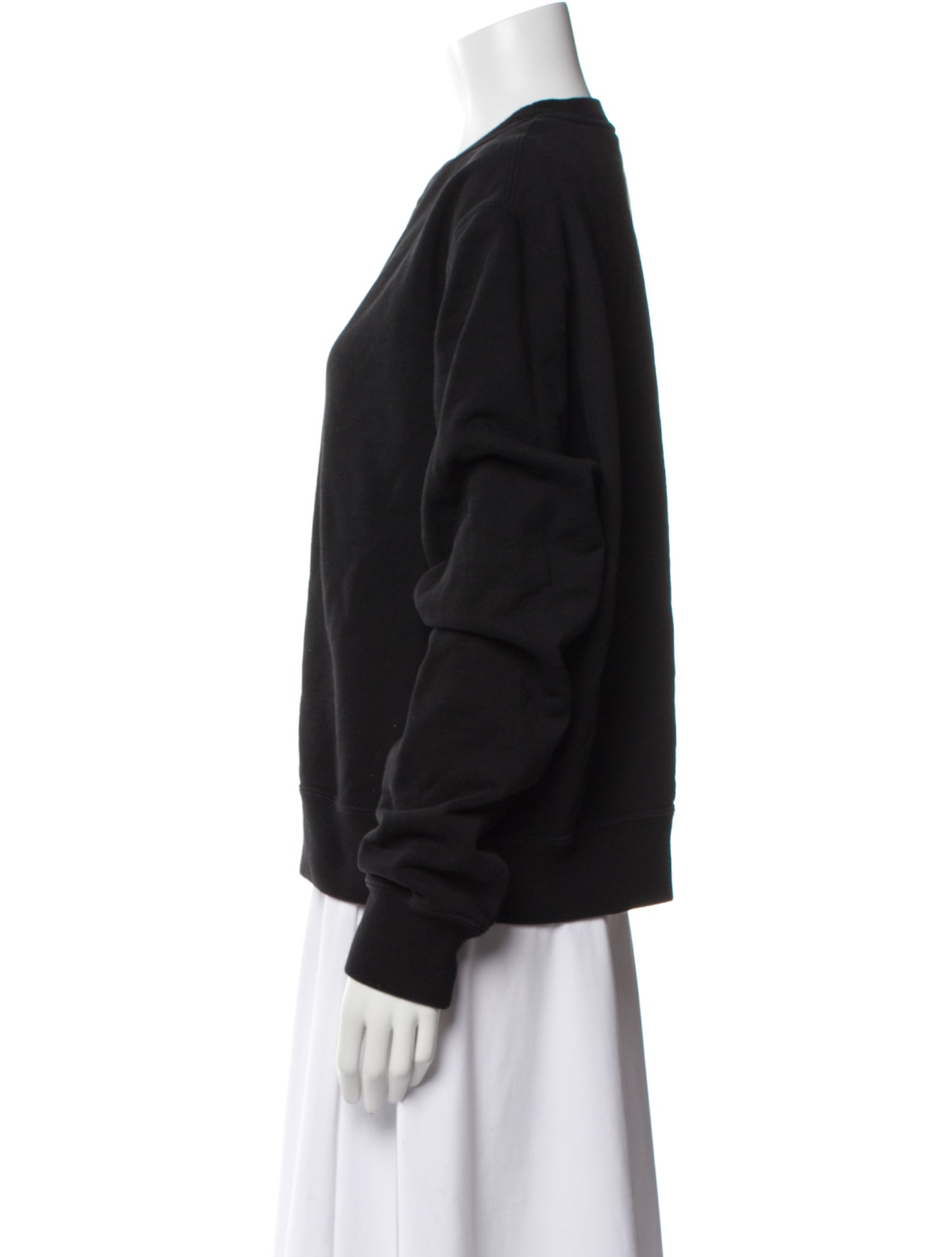 WARDROBE.NYC Crew Neck Long Sleeve Sweatshirt