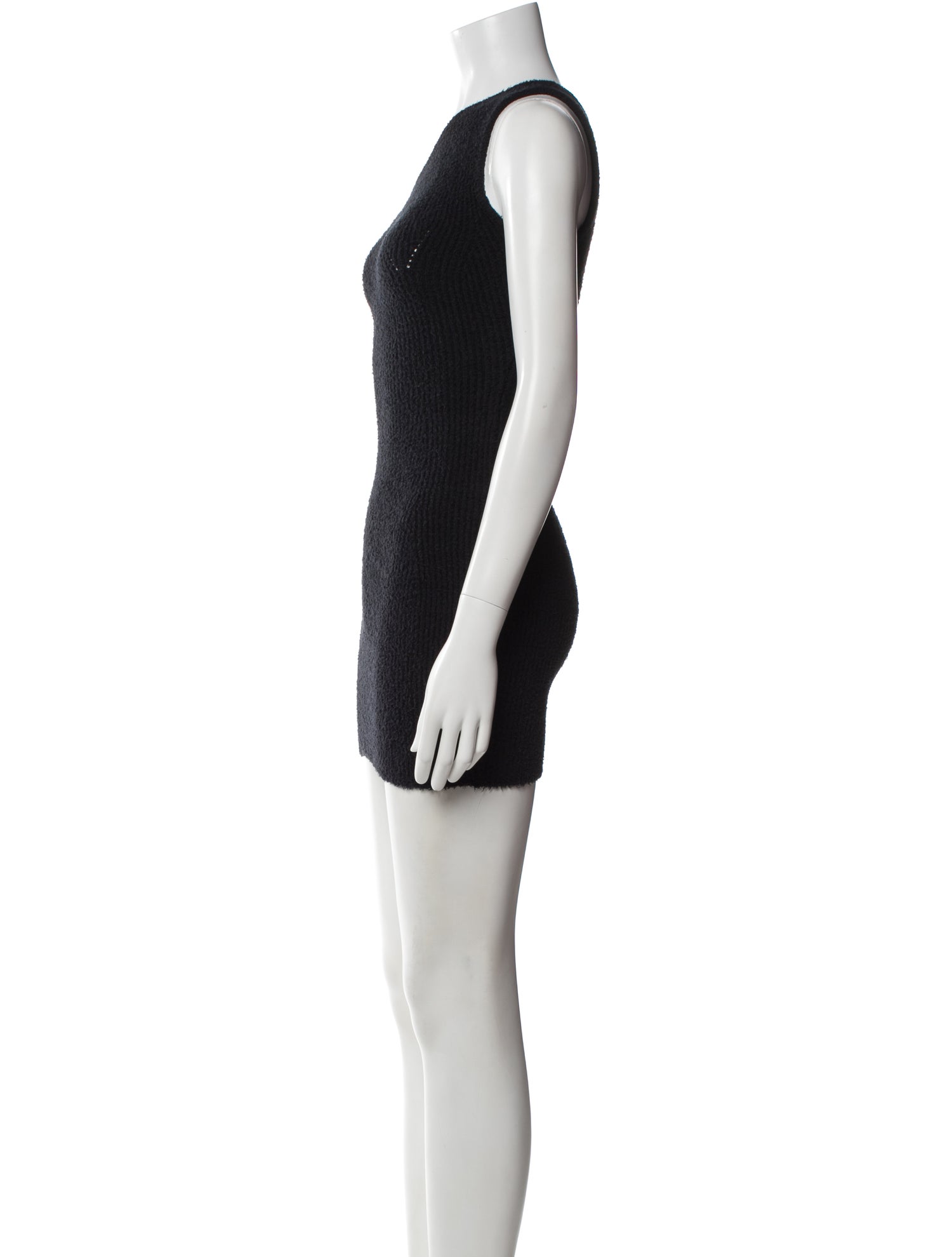 WARDROBE.NYC One-Shoulder Mini Dress