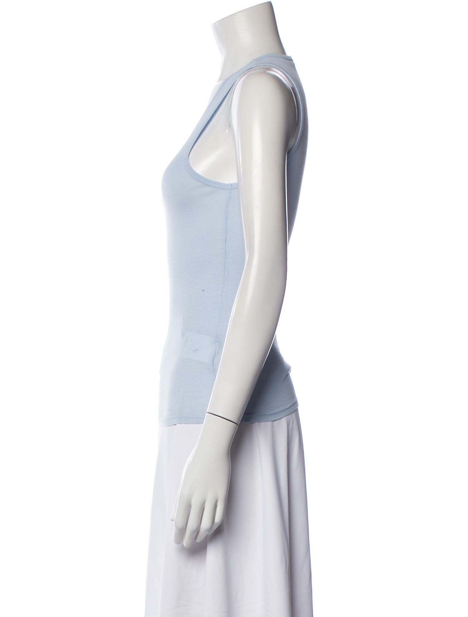 WARDROBE.NYC Crew Neck Sleeveless Top