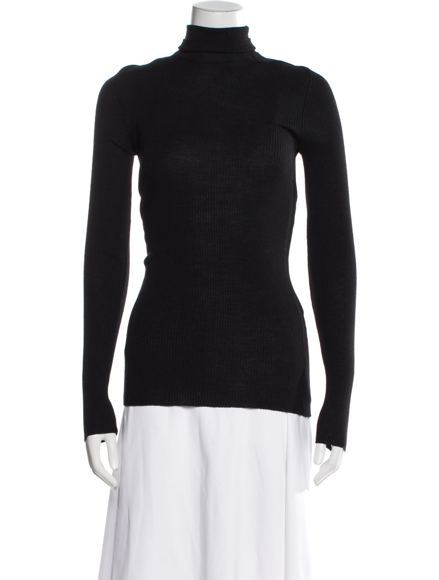 WARDROBE.NYC Turtleneck Long Sleeve Top