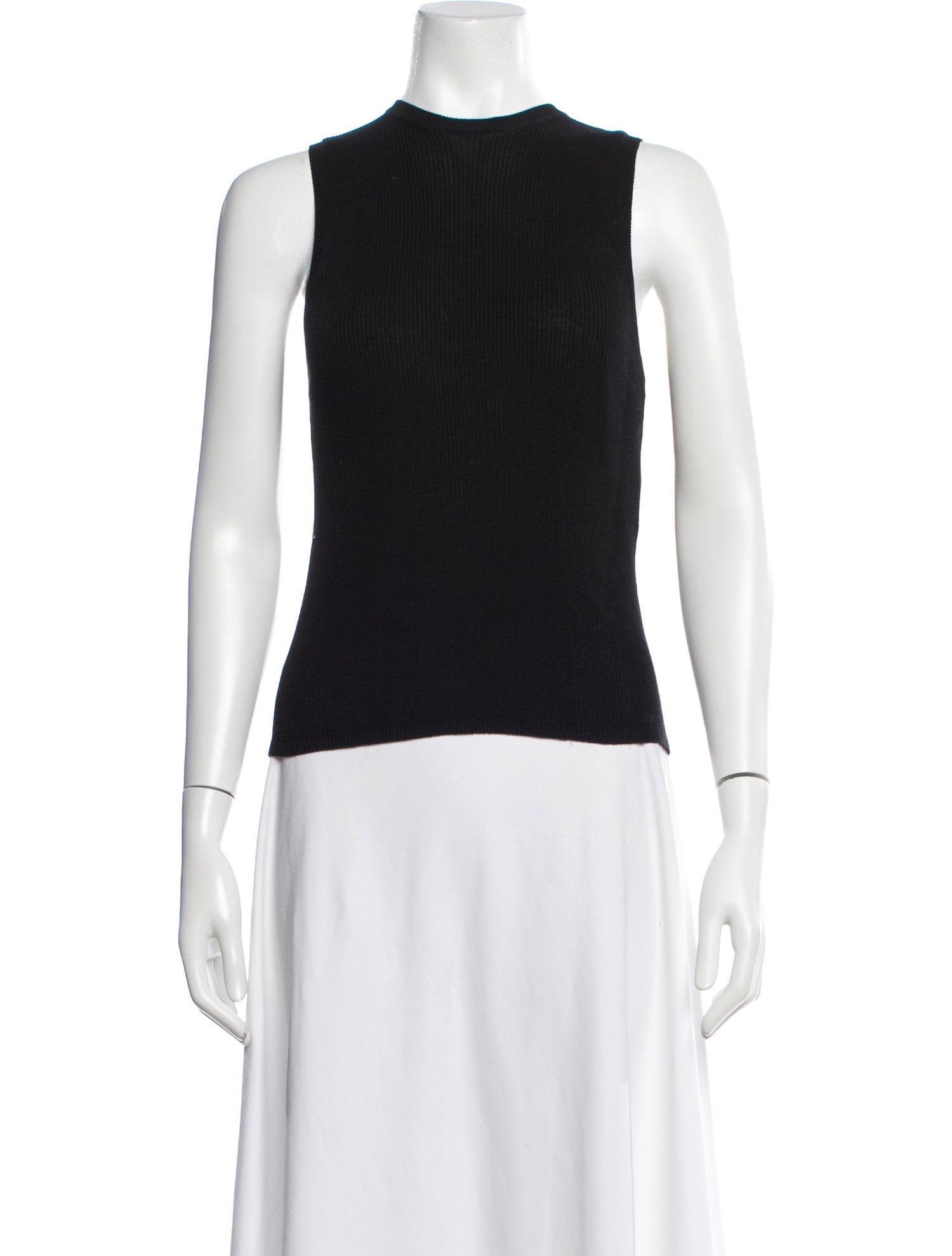 WARDROBE.NYC Crew Neck Sleeveless Top