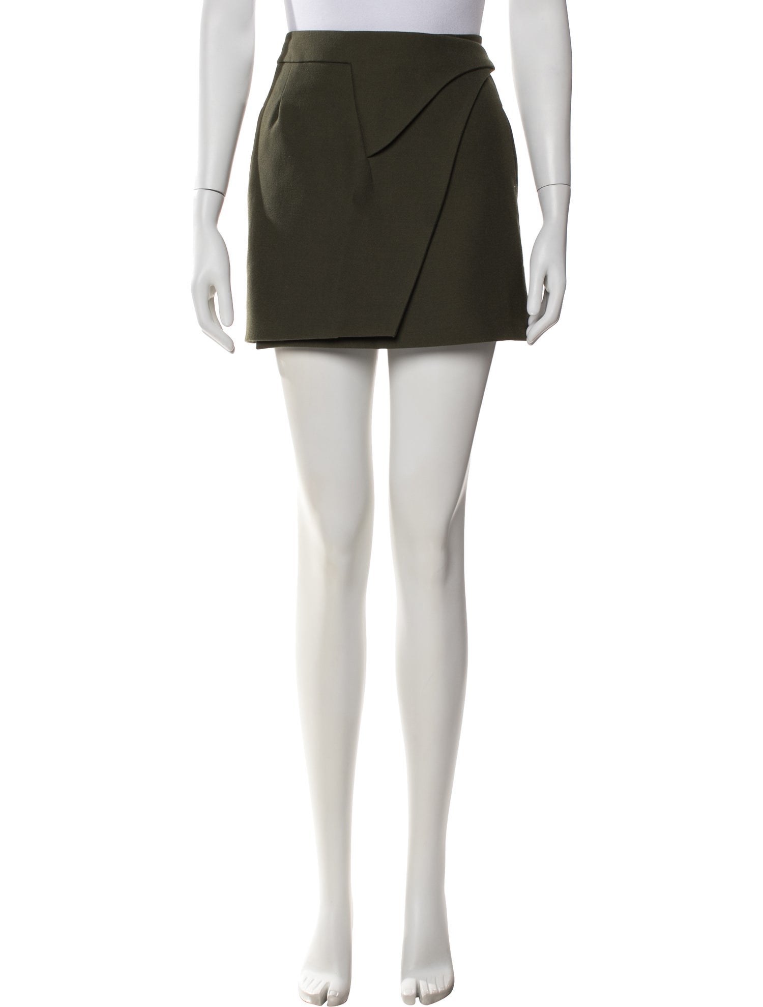 WARDROBE.NYC Virgin Wool Mini Skirt
