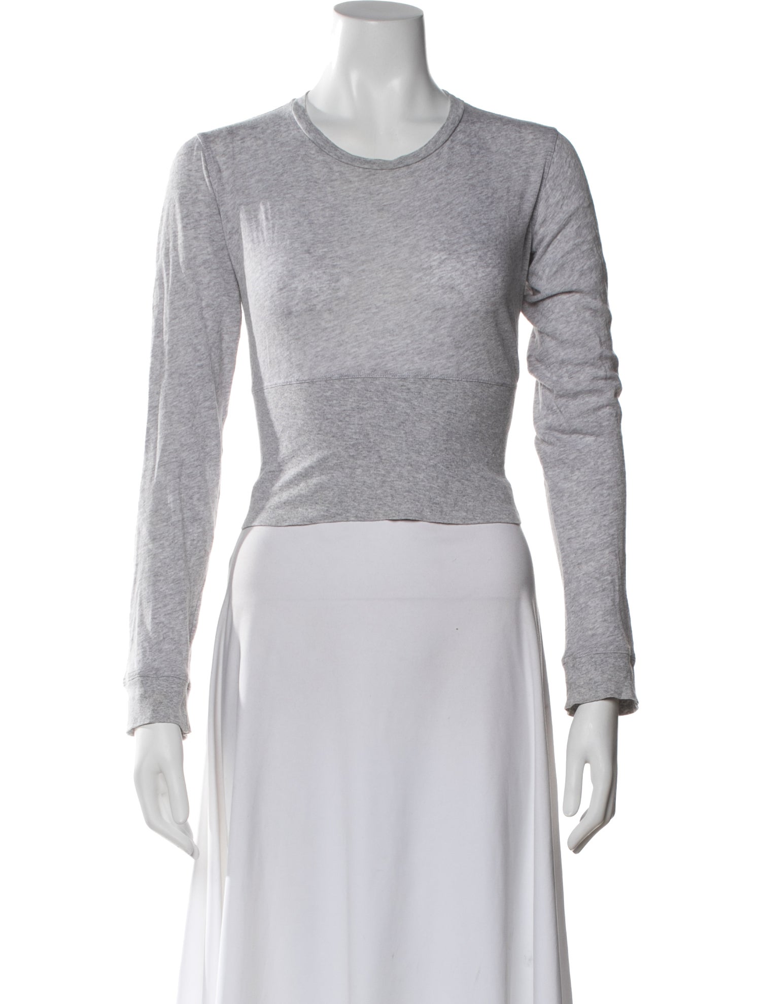 WARDROBE.NYC Crew Neck Long Sleeve Top