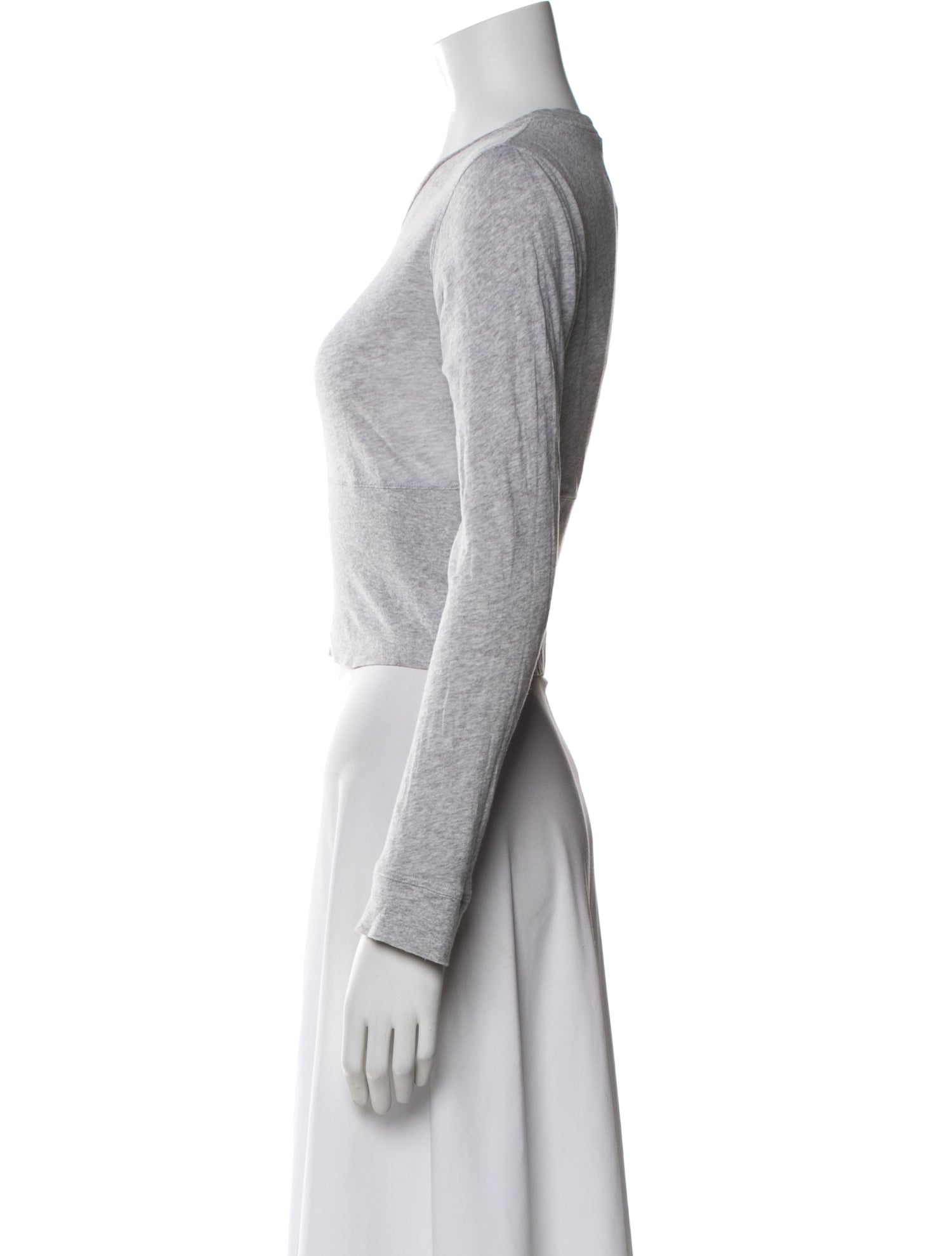 WARDROBE.NYC Crew Neck Long Sleeve Top