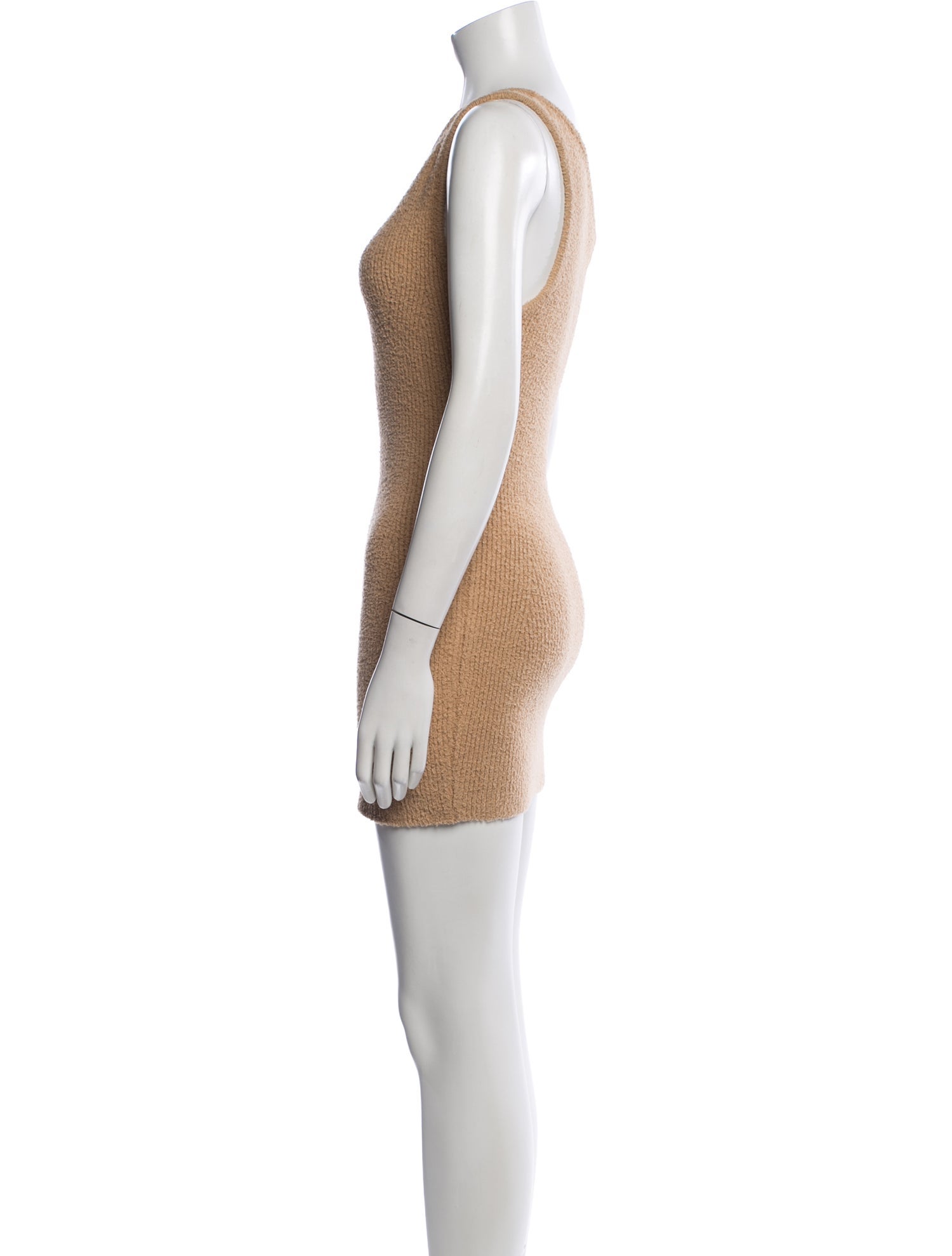 WARDROBE.NYC One-Shoulder Mini Dress