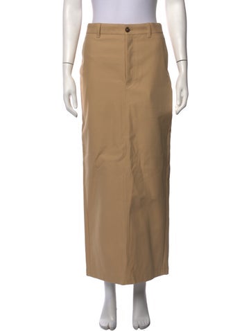 Pre-owned Wardrobe.nyc Long Skirt In Neutrals