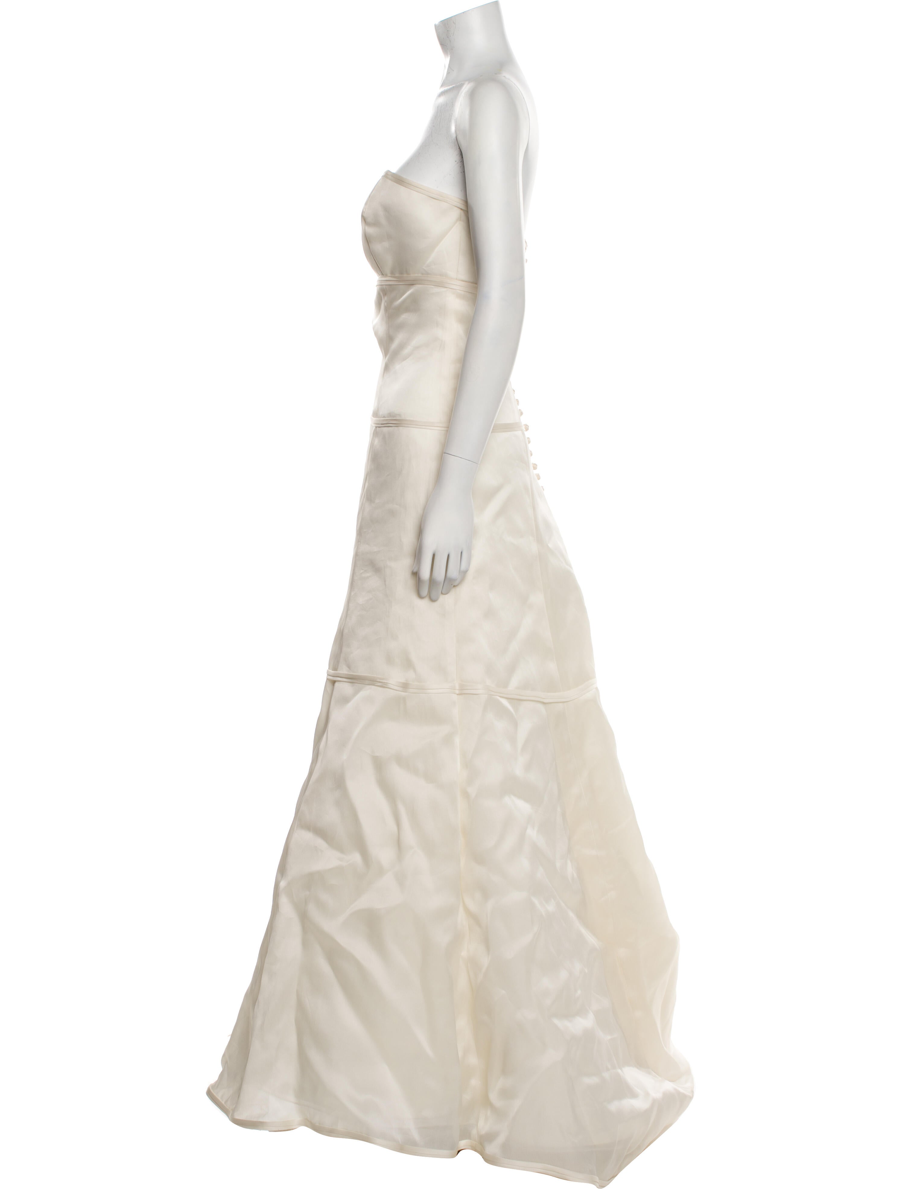 Watters Silk Long Dress