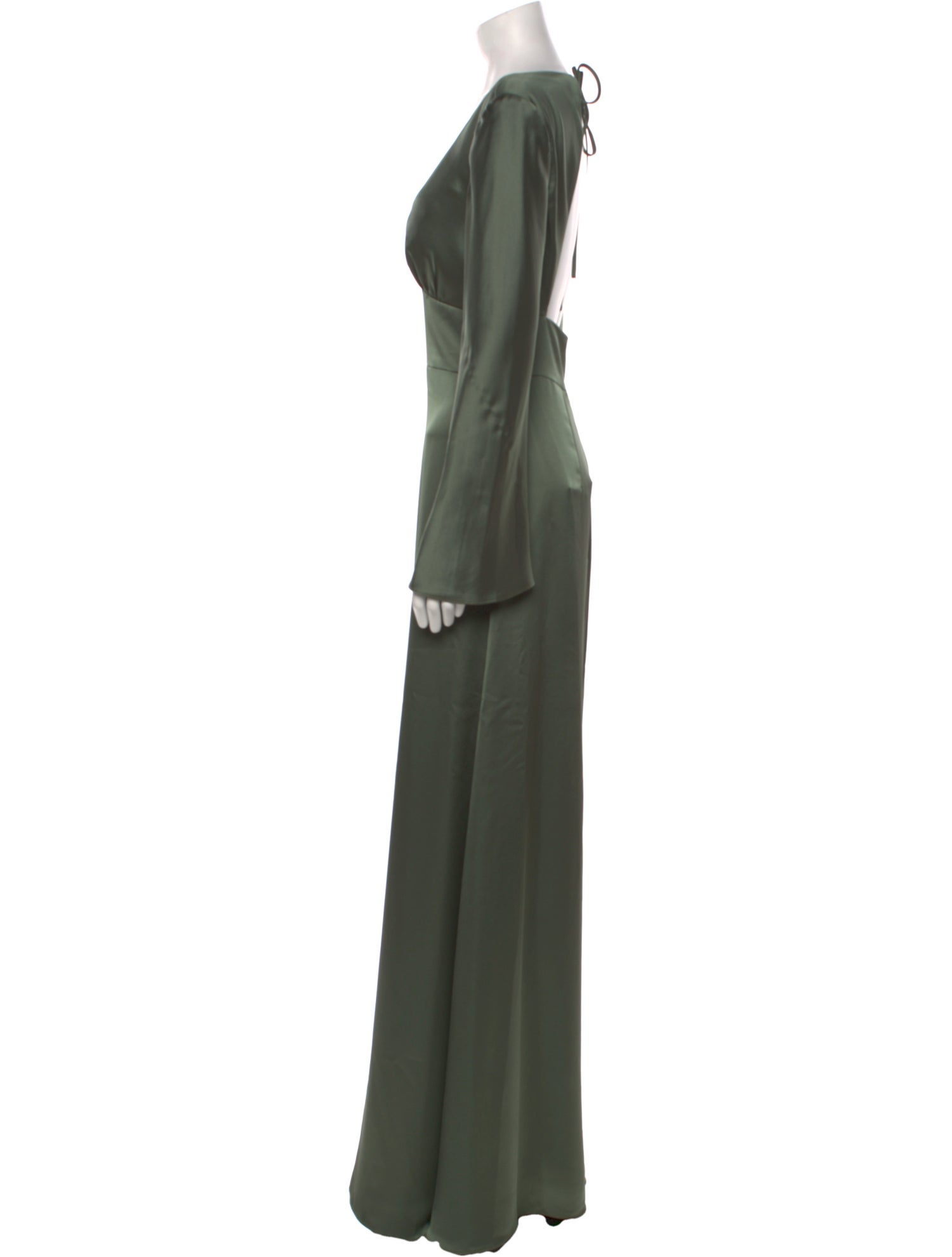 Watters V-Neck Long Dress w/ Tags