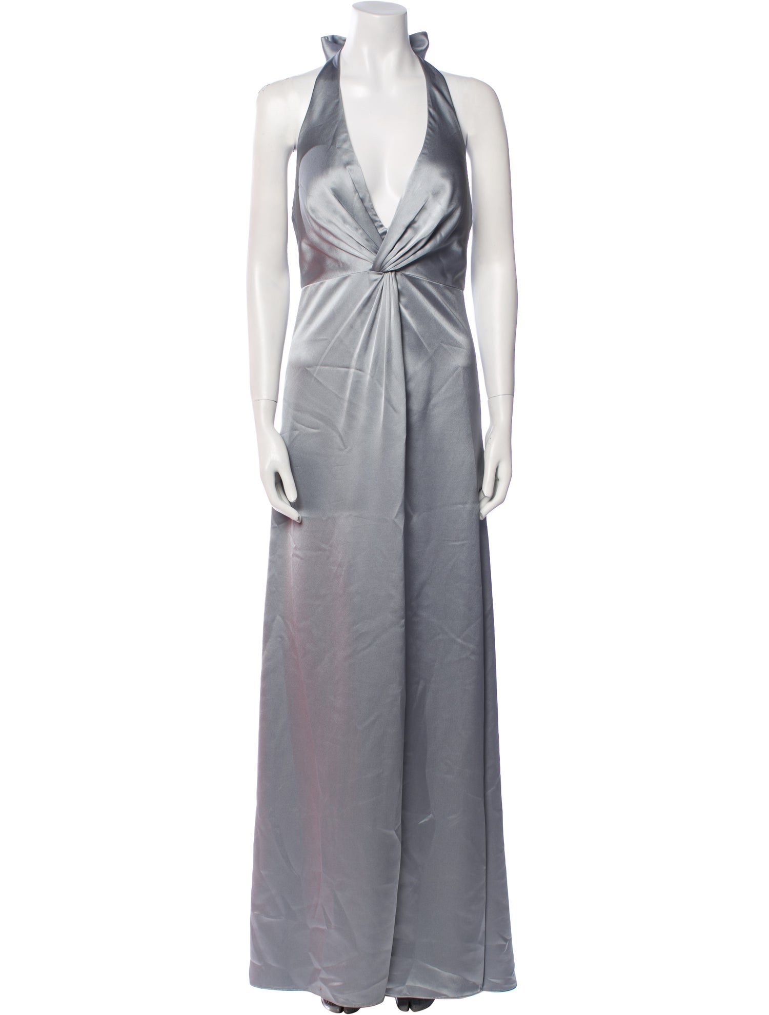 Watters Halterneck Long Dress