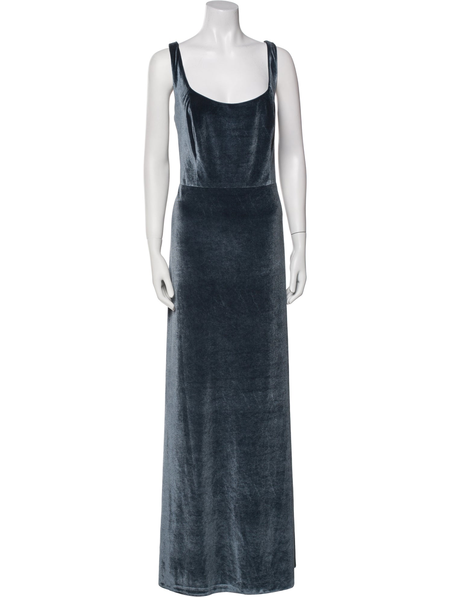 Watters Scoop Neck Long Dress