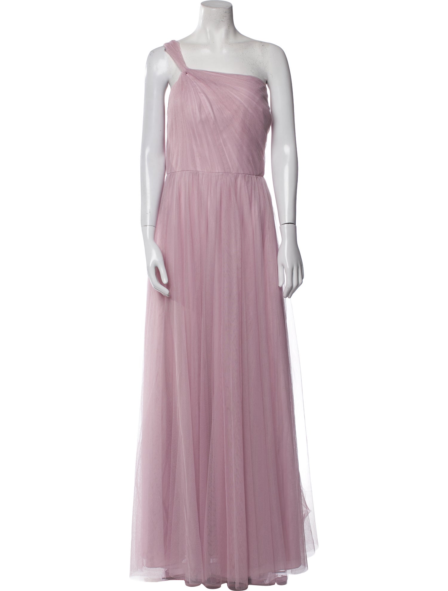 Watters One-Shoulder Long Dress w/ Tags