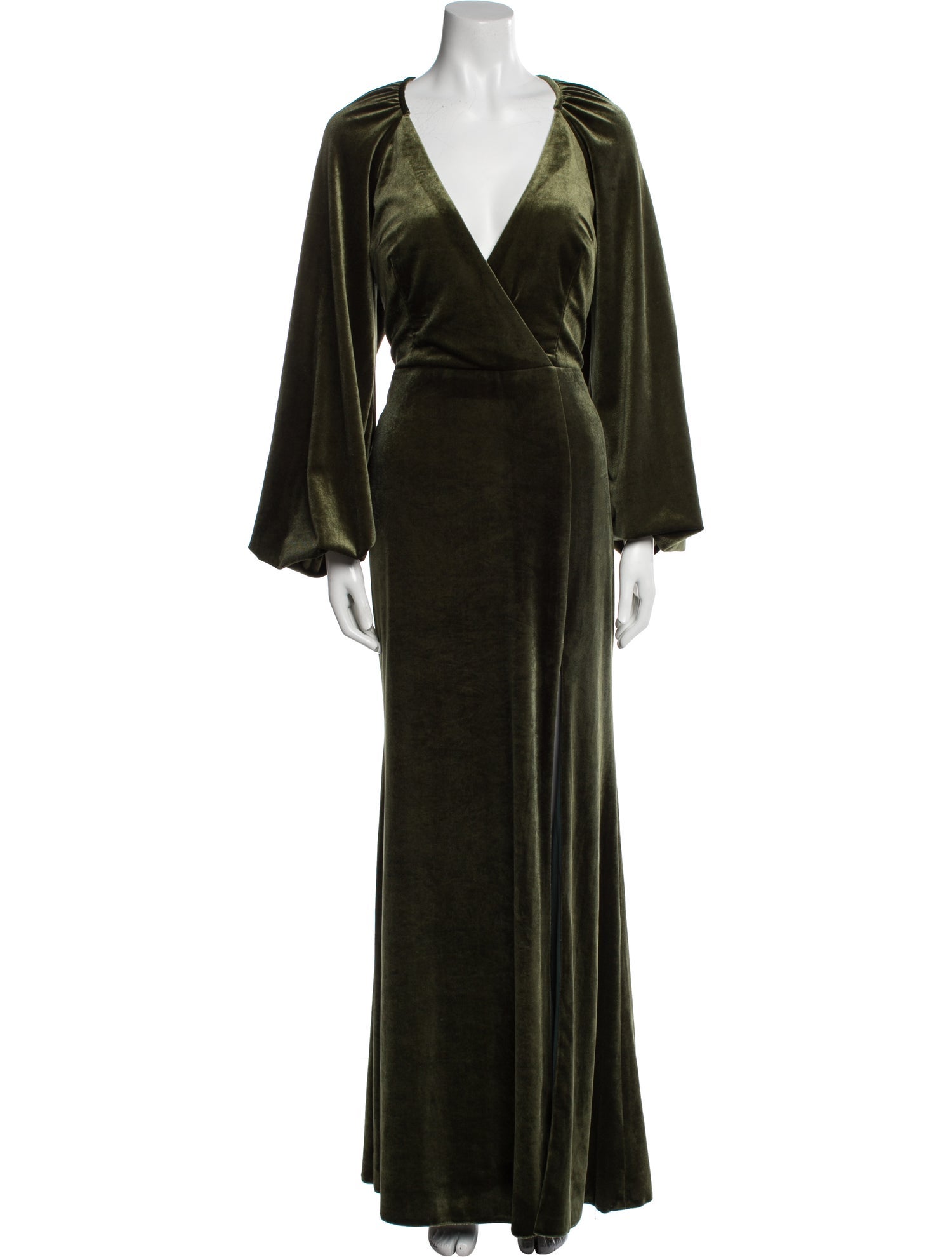 Watters V-Neck Long Dress w/ Tags