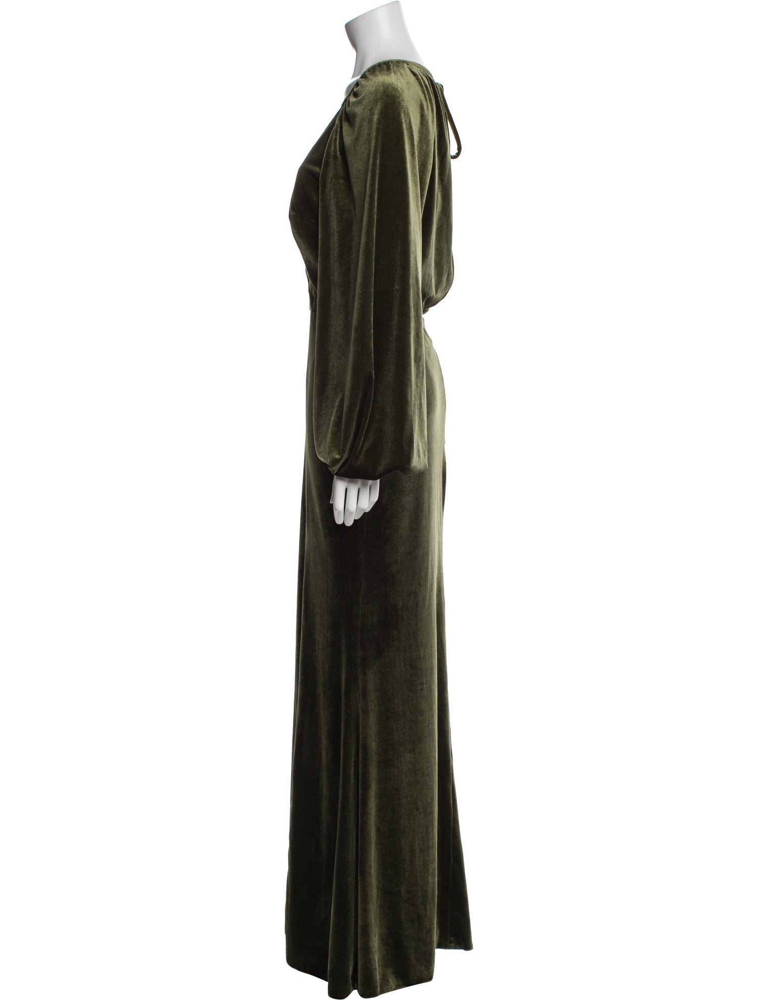 Watters V-Neck Long Dress w/ Tags