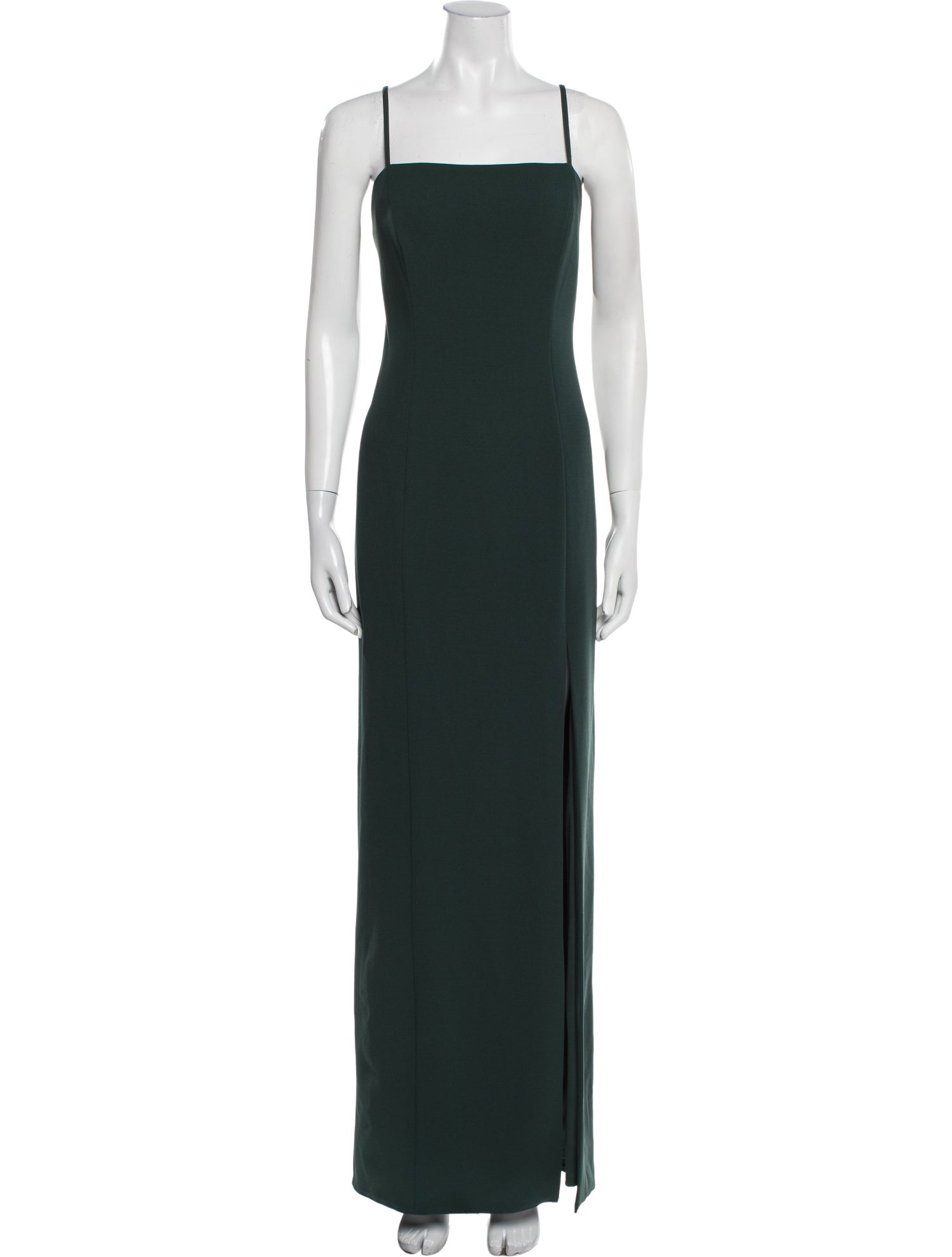 Watters Square Neckline Long Dress