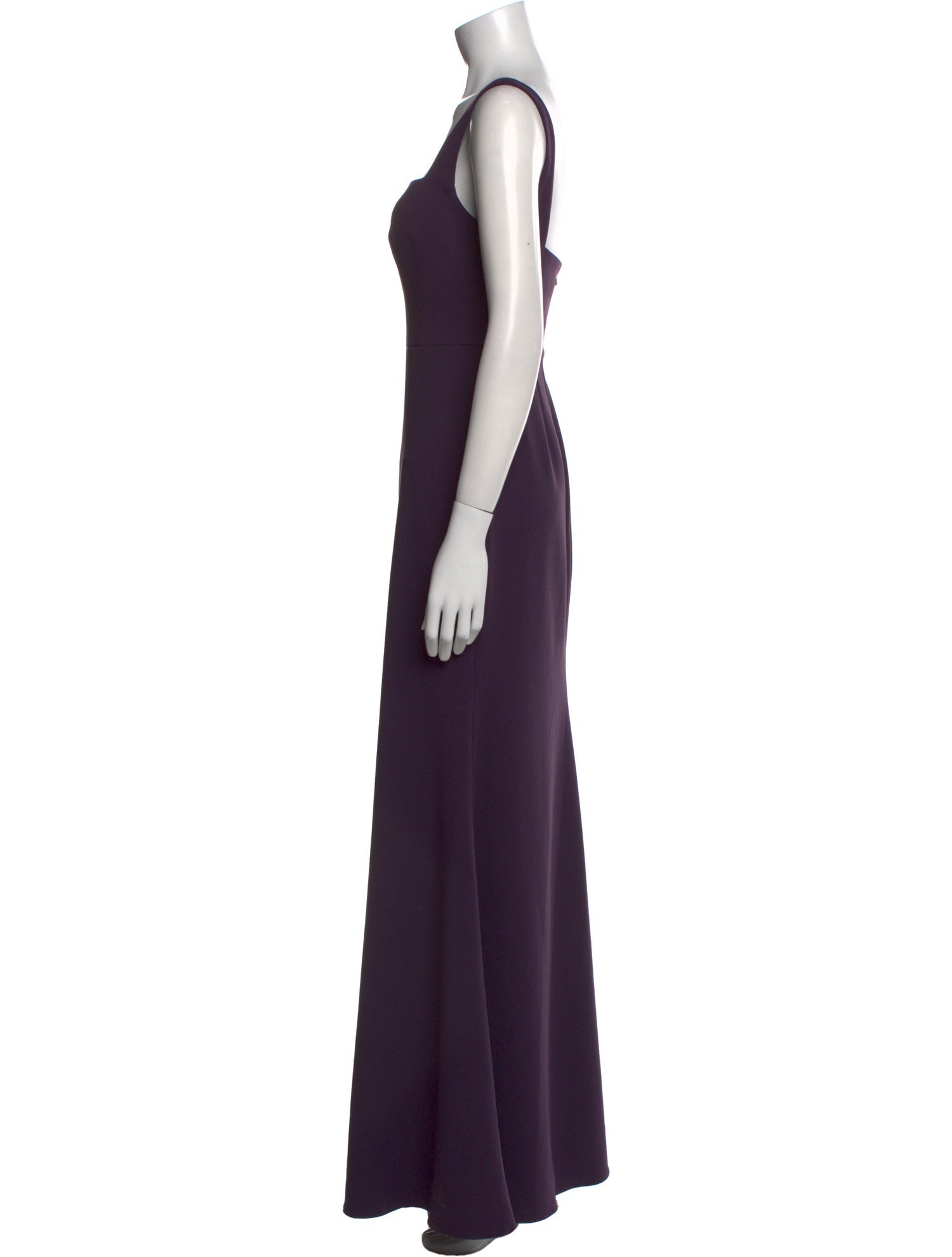 Watters Square Neckline Long Dress
